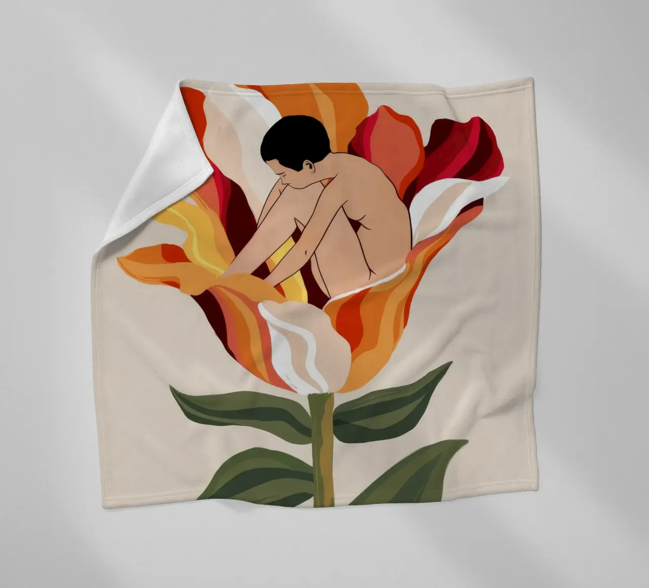 Rinascita di Lily Bloom coperta in pile da Lumie Layers