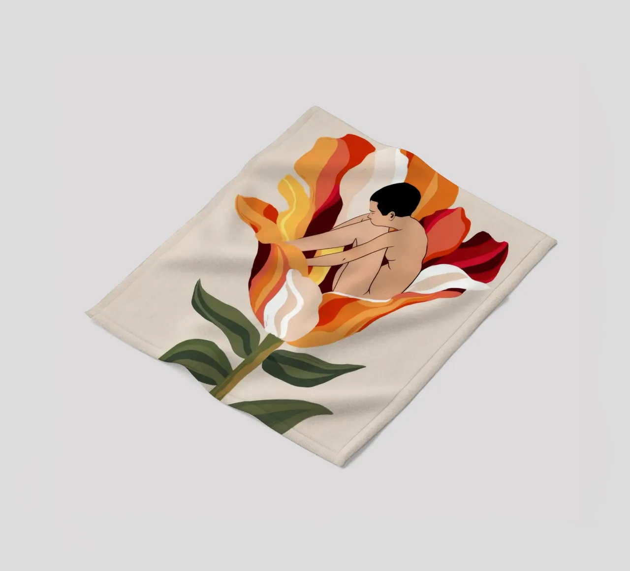 Rinascita di Lily Bloom coperta in pile da Lumie Layers