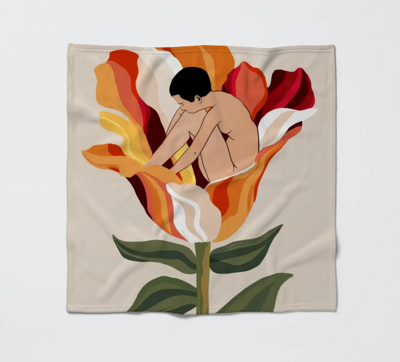 Rinascita di Lily Bloom coperta in pile da Lumie Layers