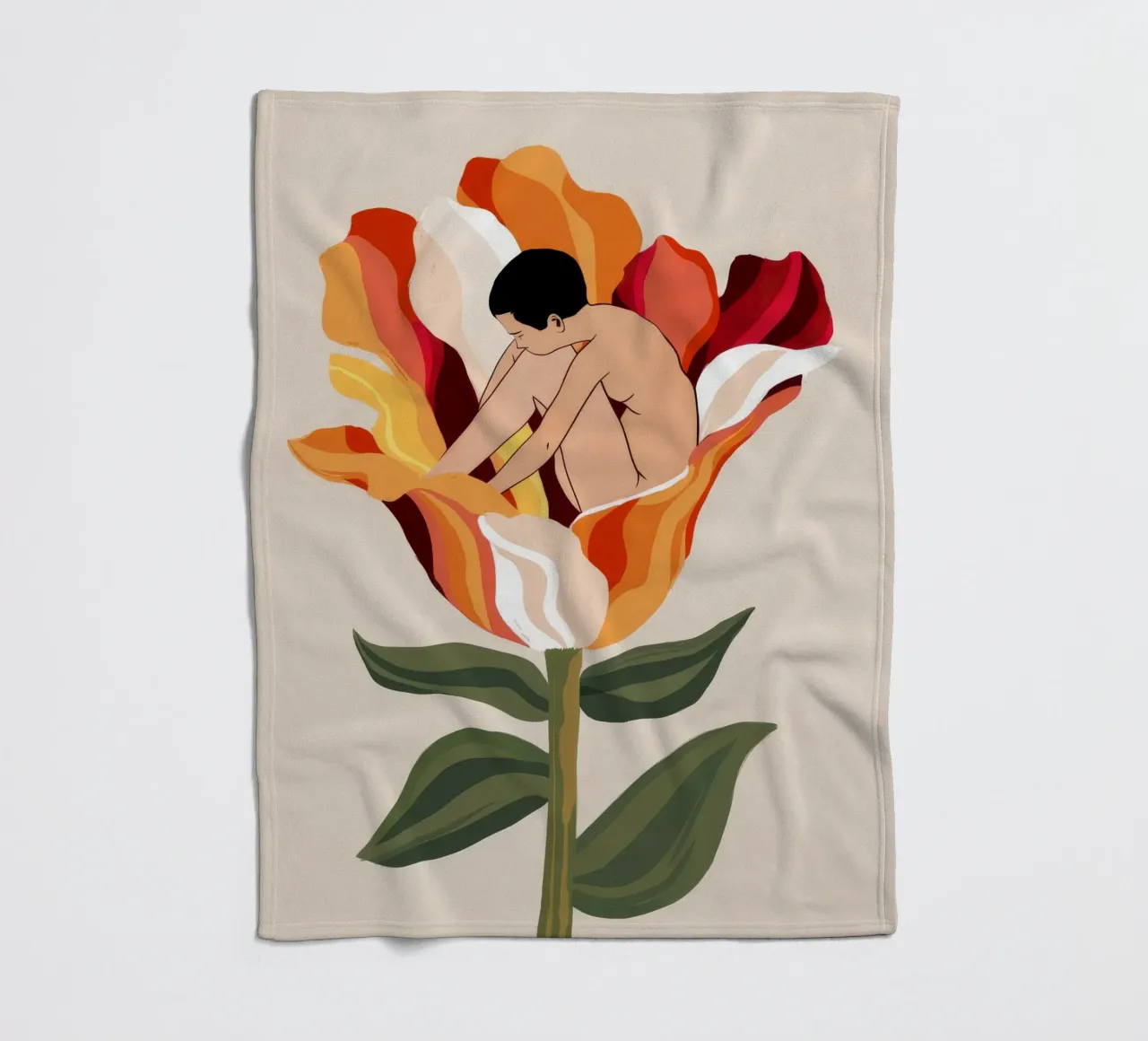Rinascita di Lily Bloom coperta in pile da Lumie Layers