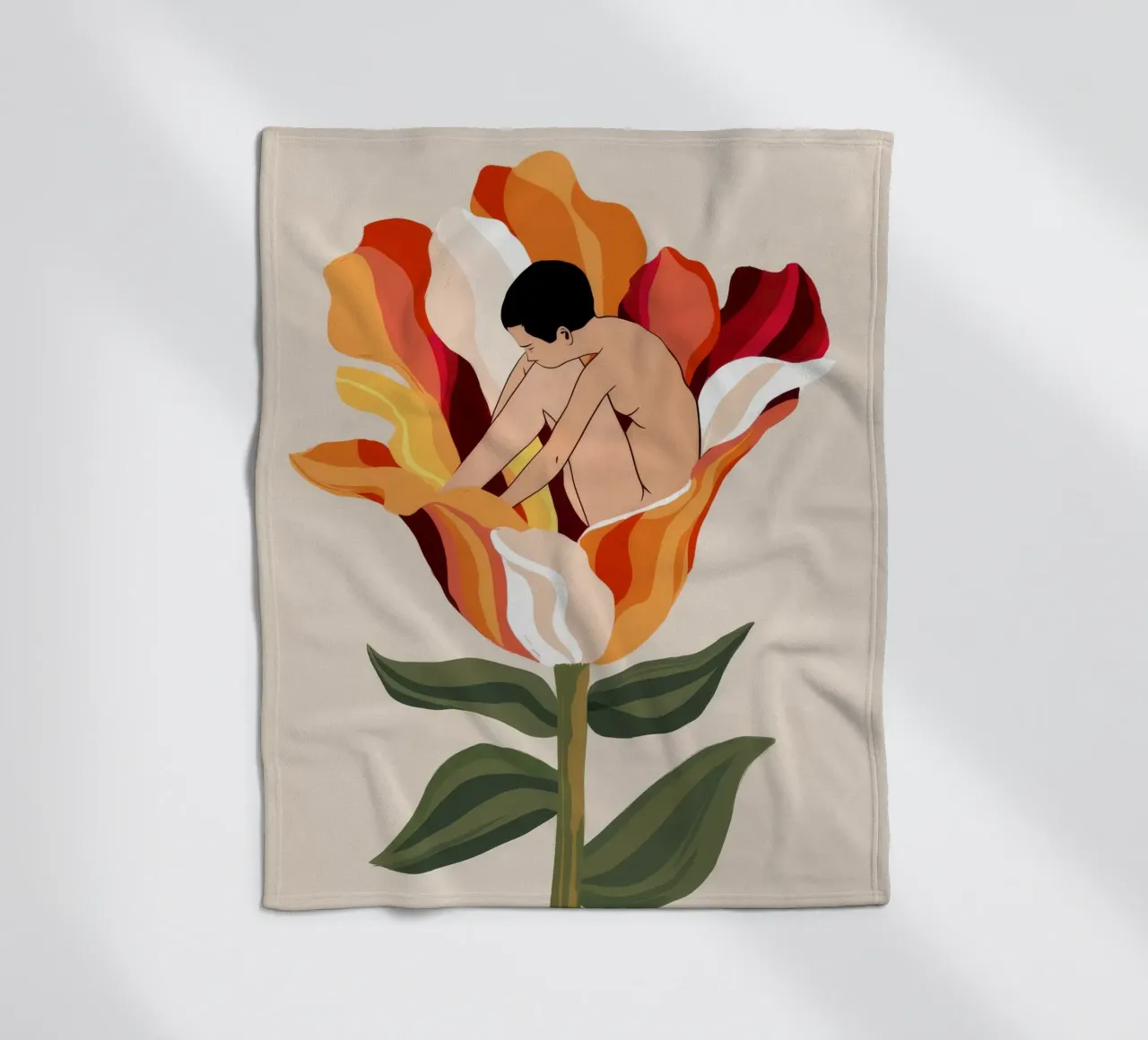 Rinascita di Lily Bloom coperta in pile da Lumie Layers