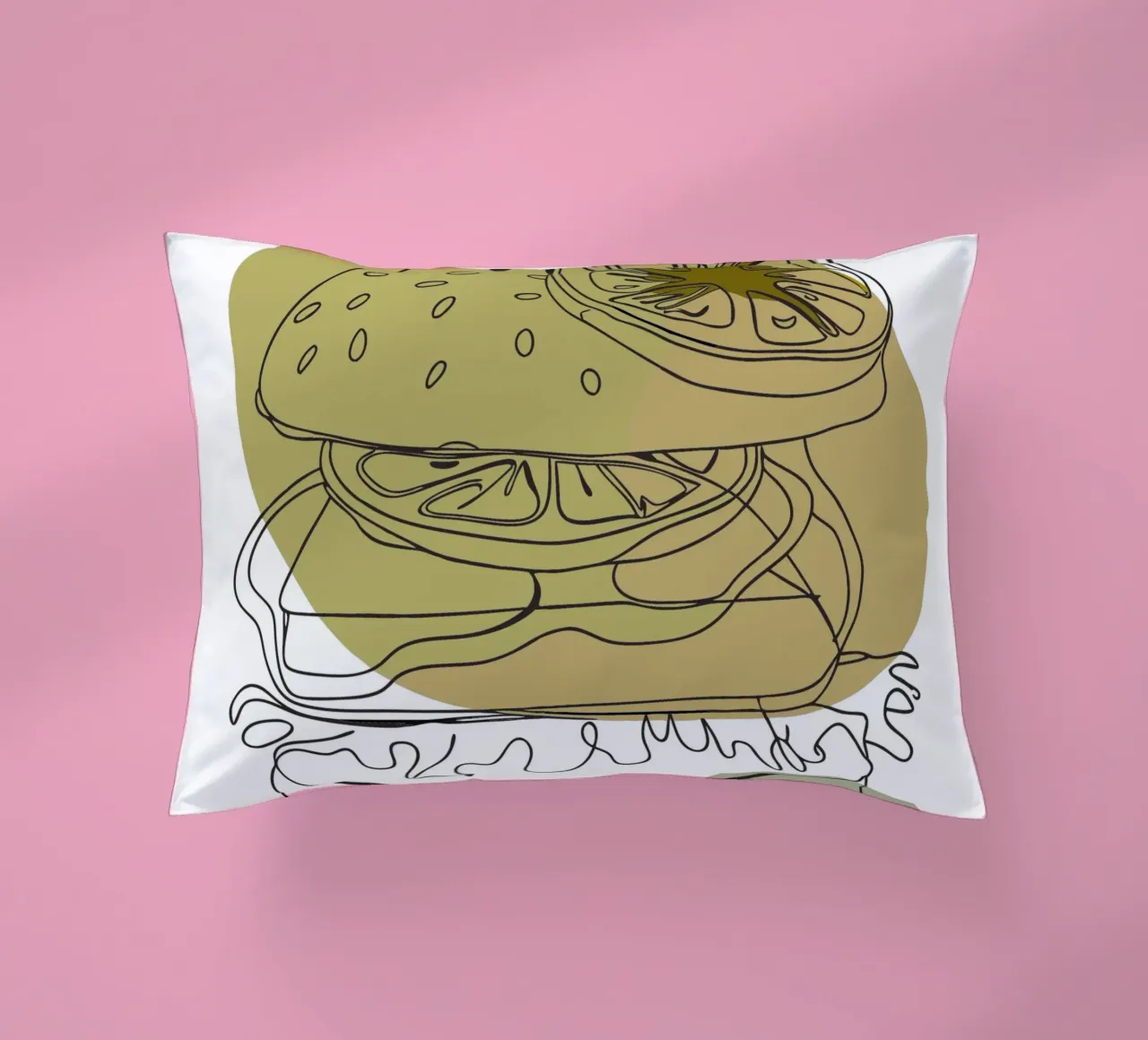 Hamburger minimalista cuscino da RELAXING TOUCH
