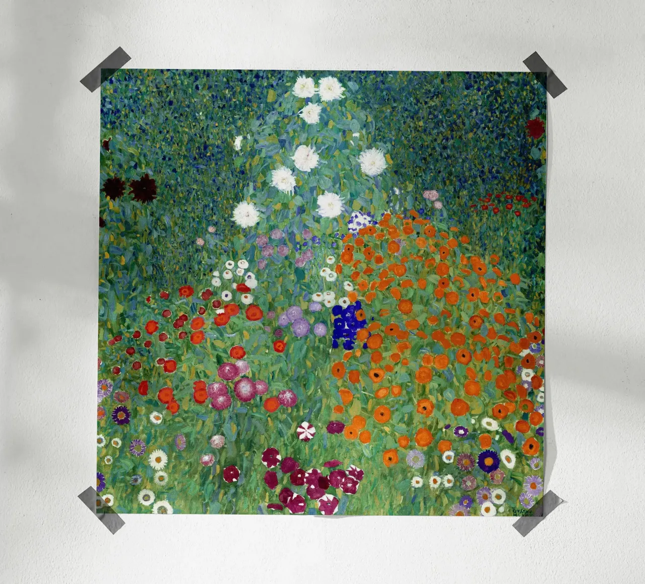 Giardino fiorito - Gustav Klimt poster da Show Art