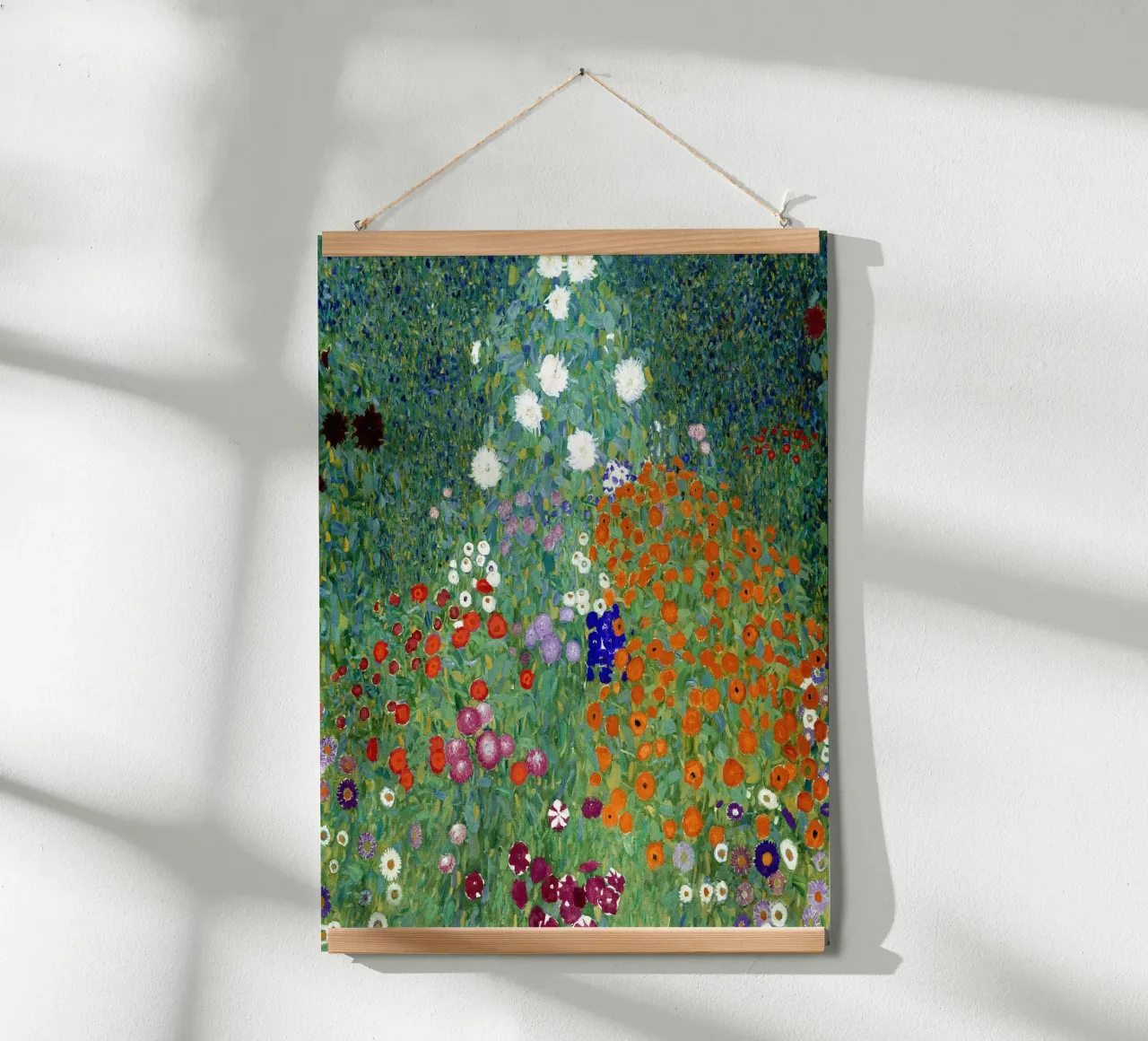 Giardino fiorito - Gustav Klimt poster da Show Art
