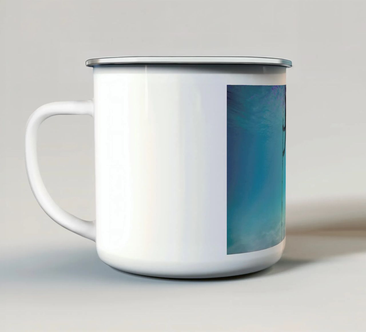Untitled_6 tazza in smalto da James Cooper
