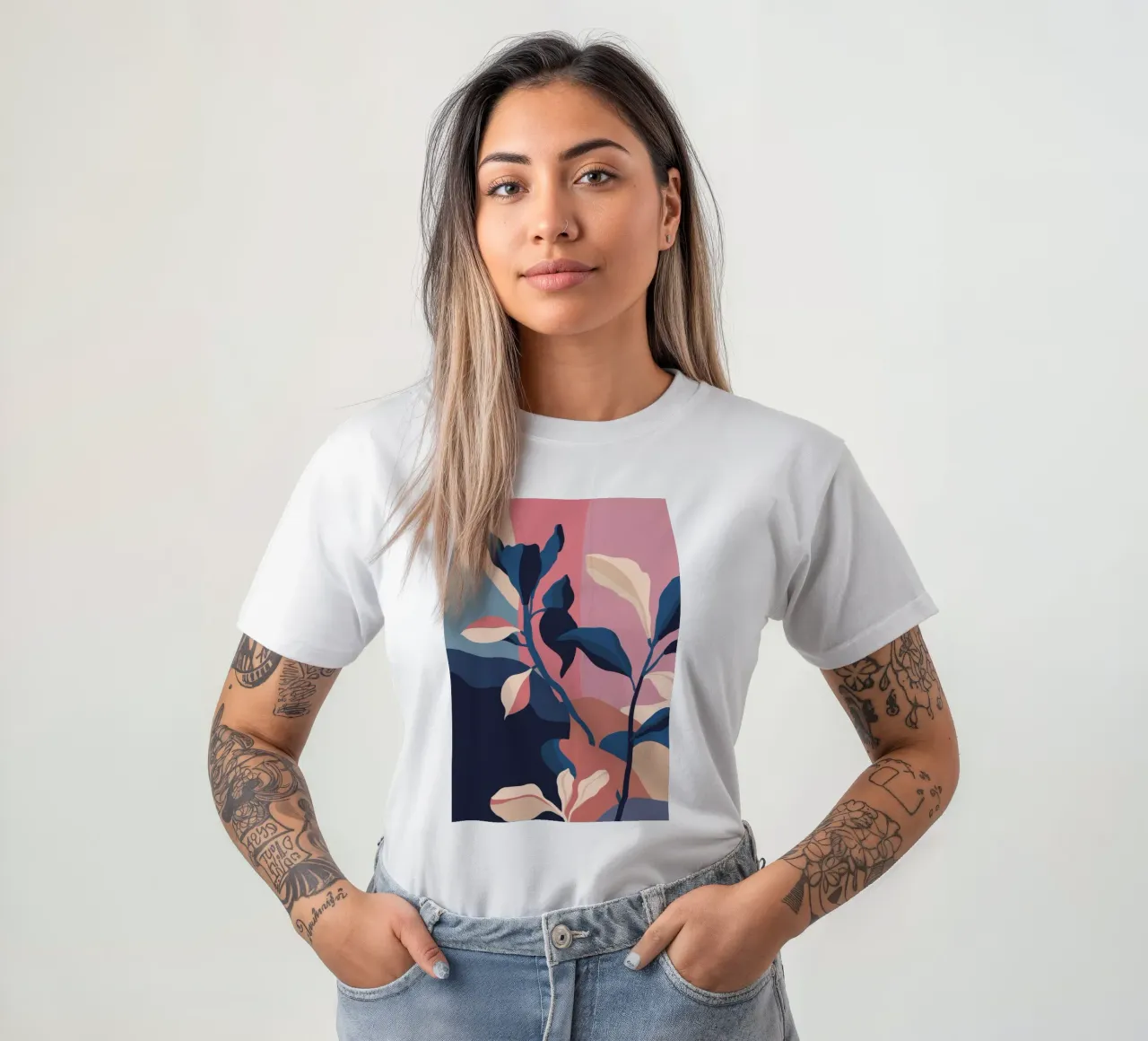 Modulo per l'estratto botanico t-shirt da Lumie Layers