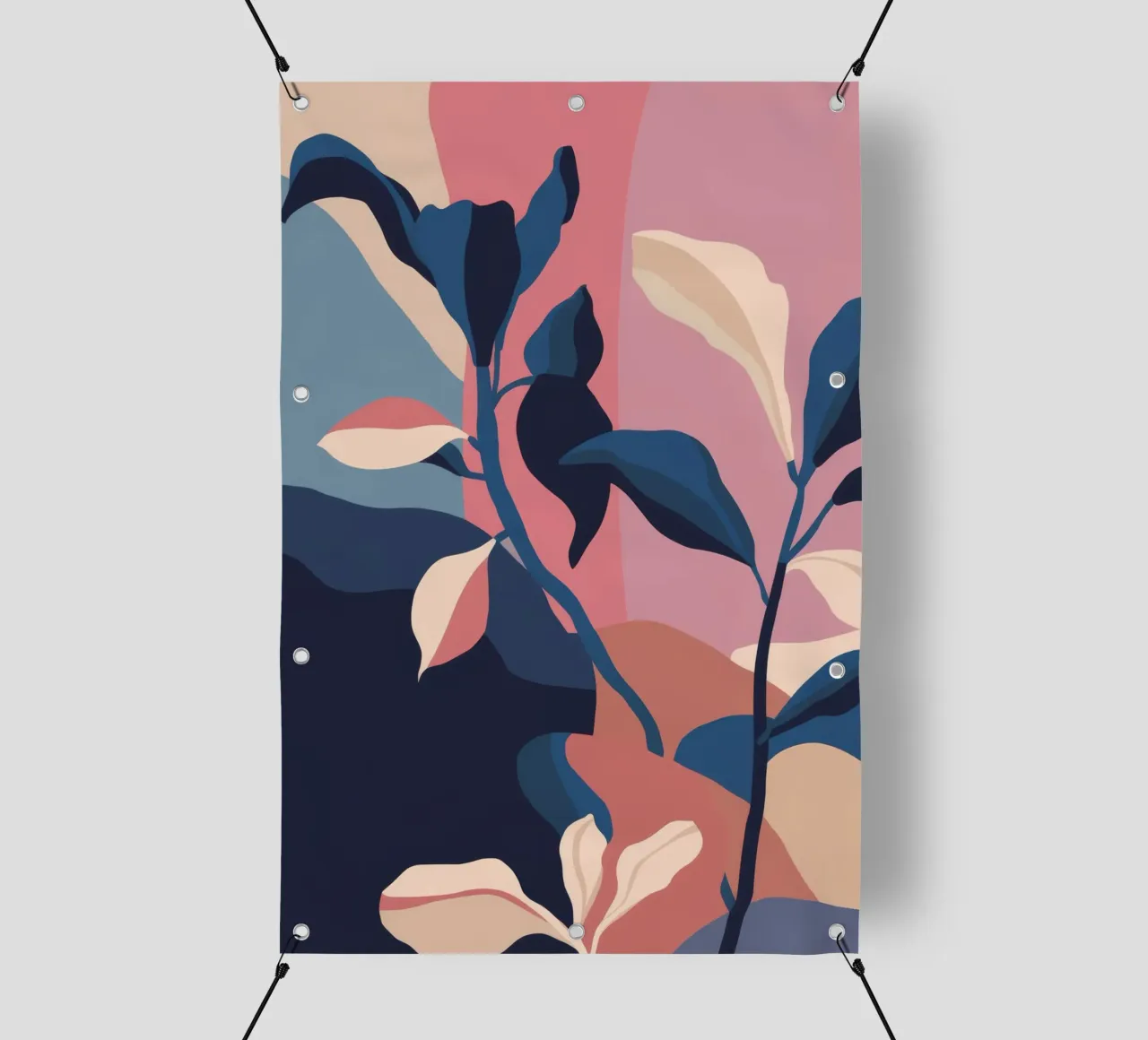 Botanical Abstract Form PVC Plane von Lumie Layers