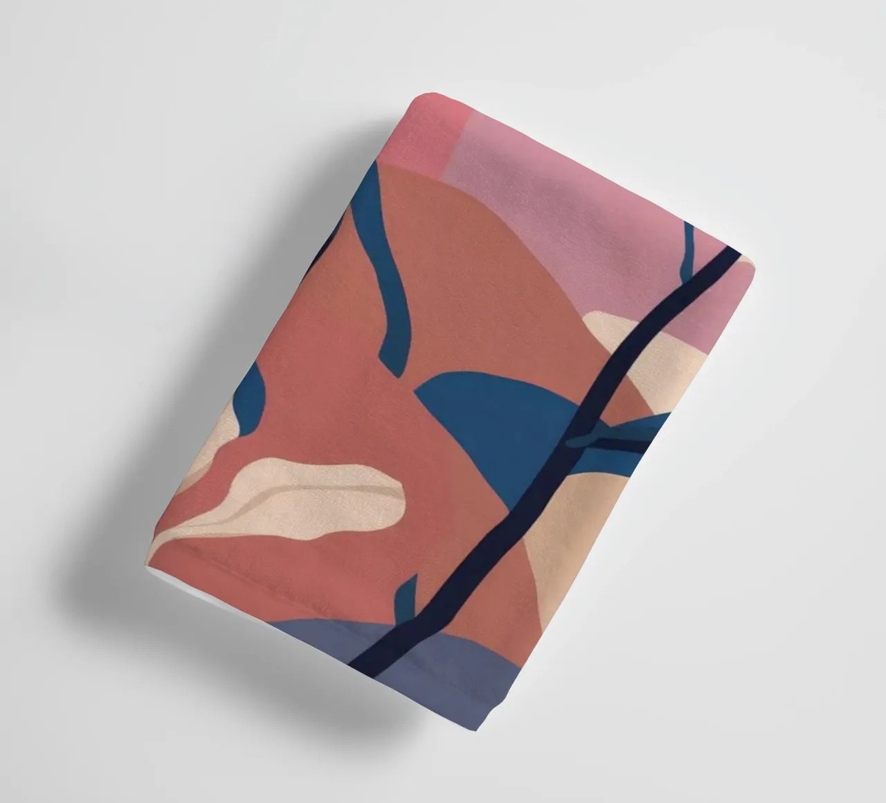 Botanical Abstract Form Handtuch von Lumie Layers