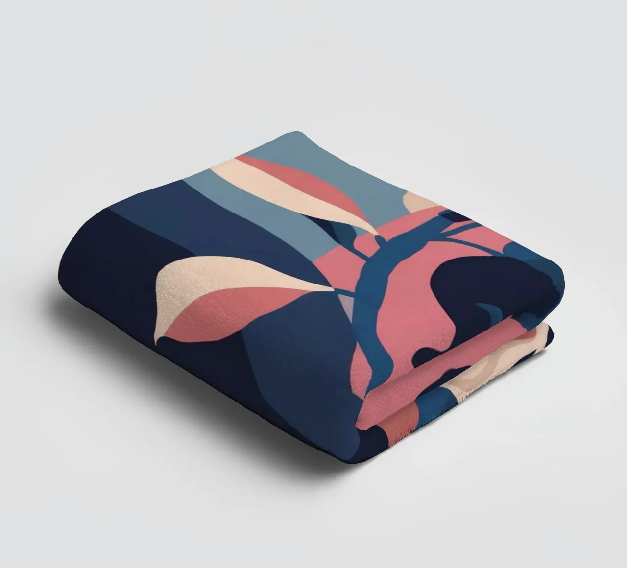 Botanical Abstract Form Handtuch von Lumie Layers