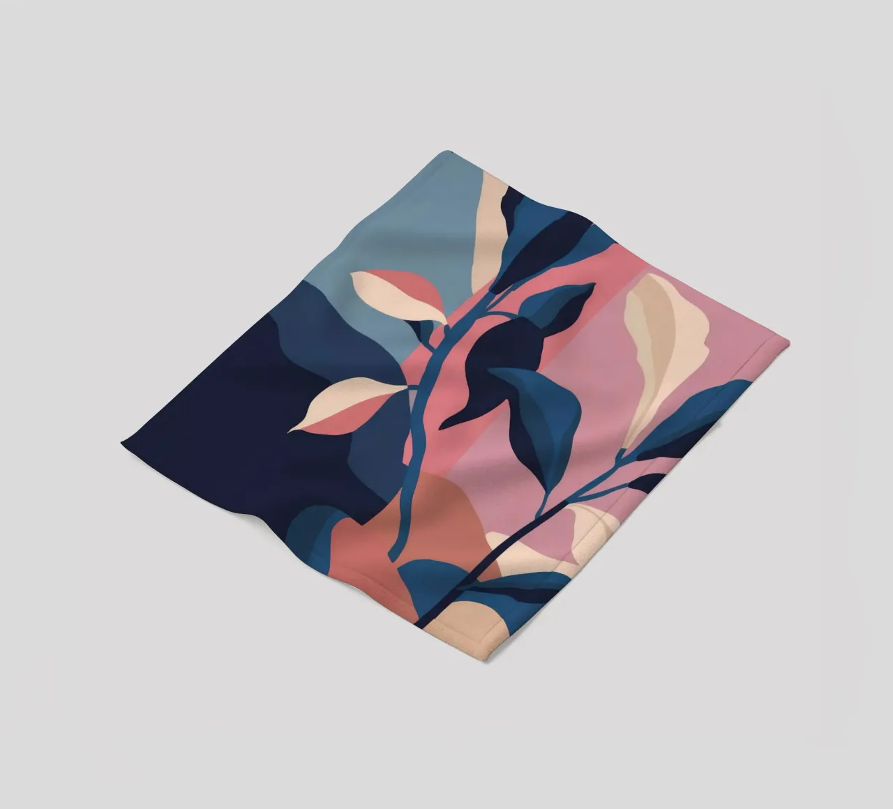 Botanisch Abstract Formulier fleecedeken van Lumie Layers