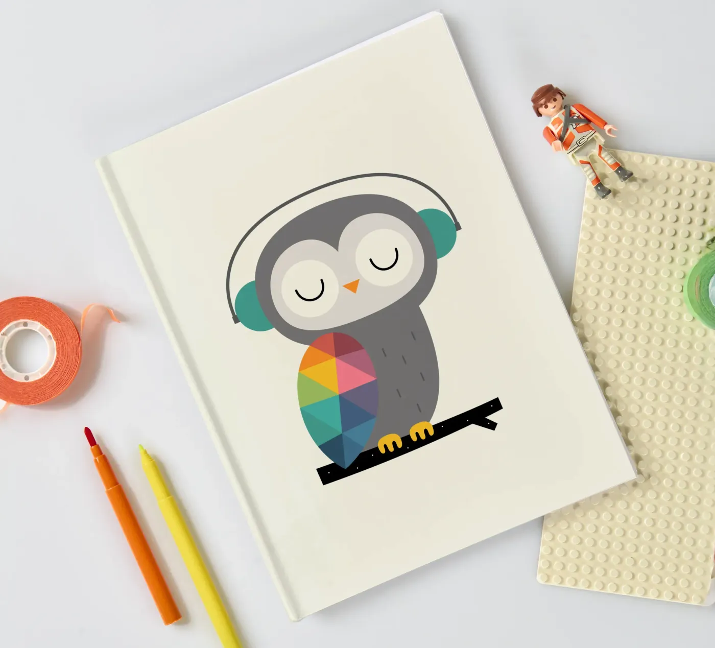 Owl Time notebook by Andy Westface