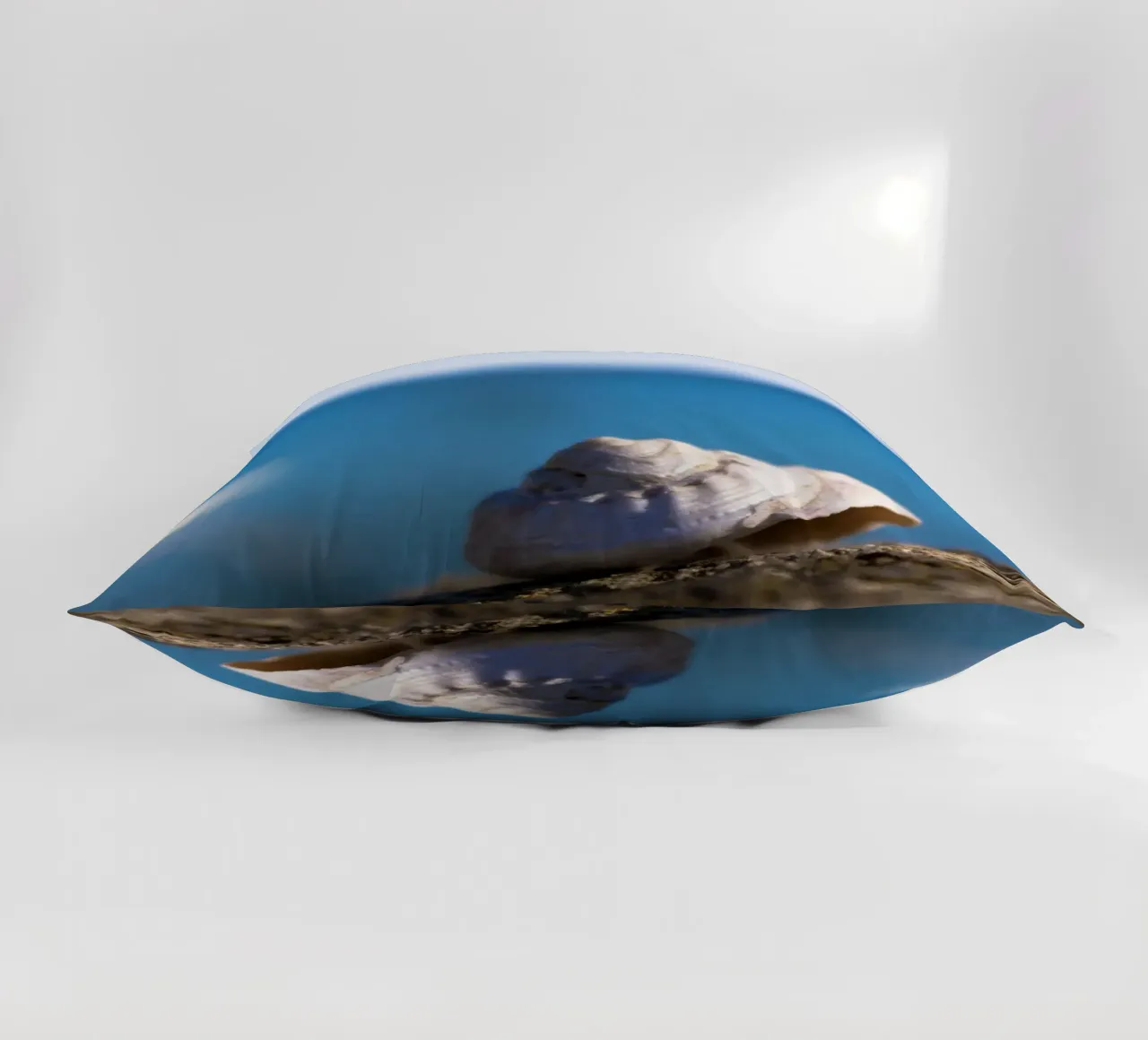 Pearly shells decorative cushion by MiniClic