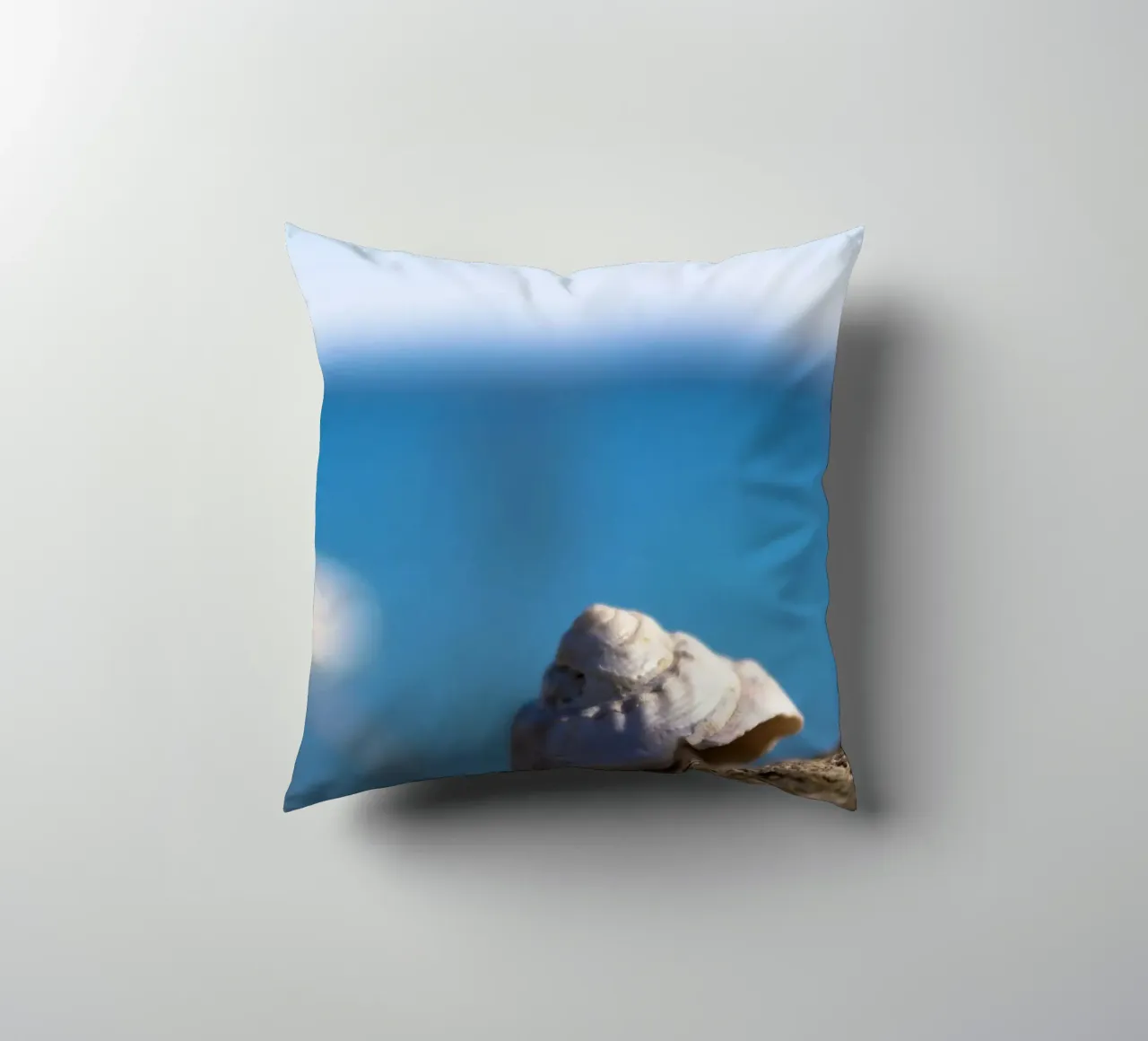 Pearly shells decorative cushion by MiniClic