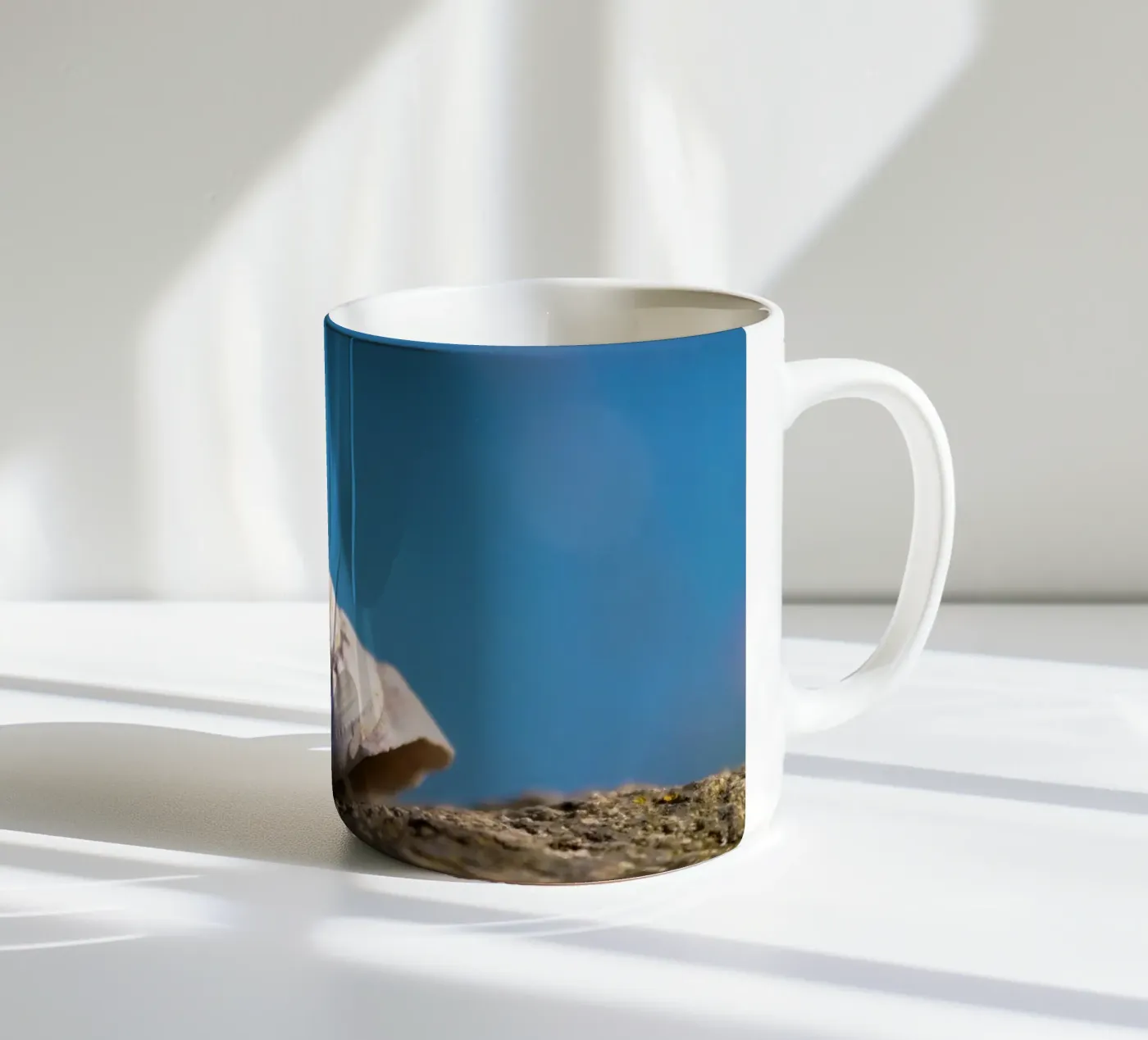 Pearly shells ceramic mug by MiniClic