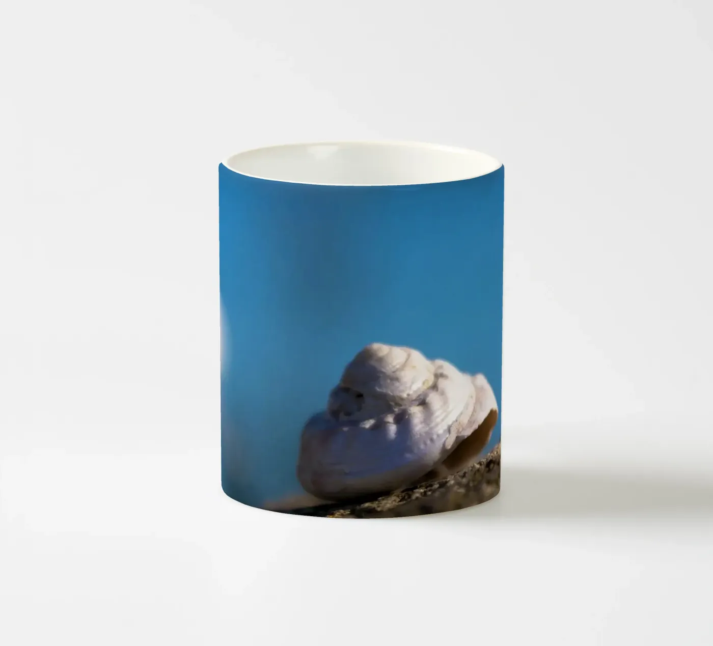 Pearly shells ceramic mug by MiniClic