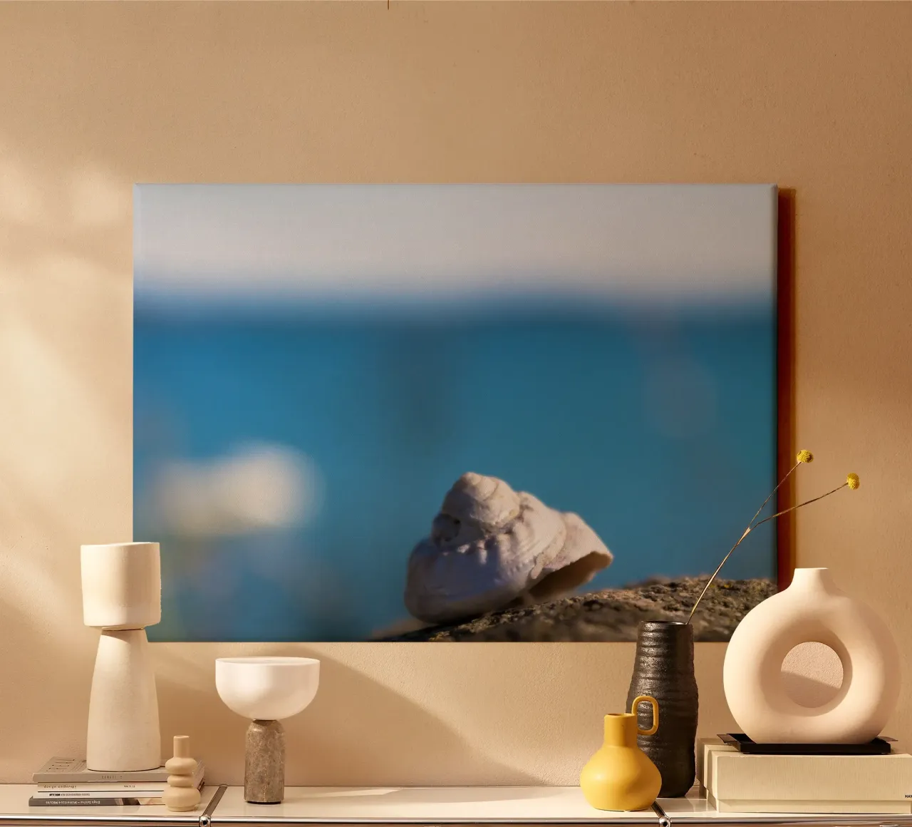 Pearly shells canvas by MiniClic