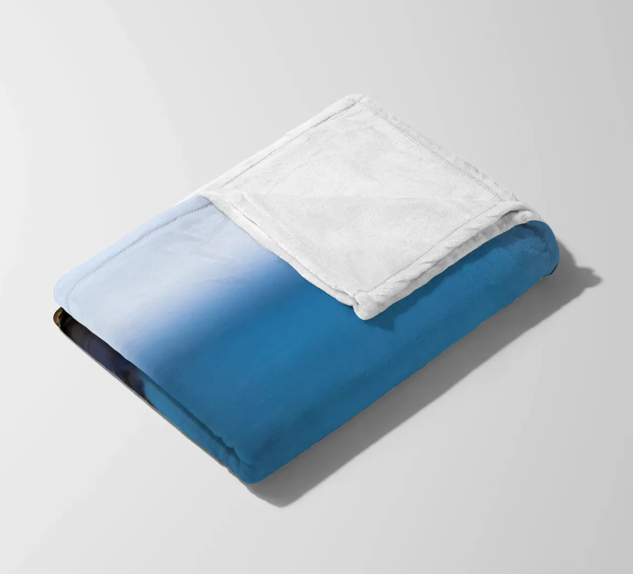 Pearly shells fleece blanket by MiniClic