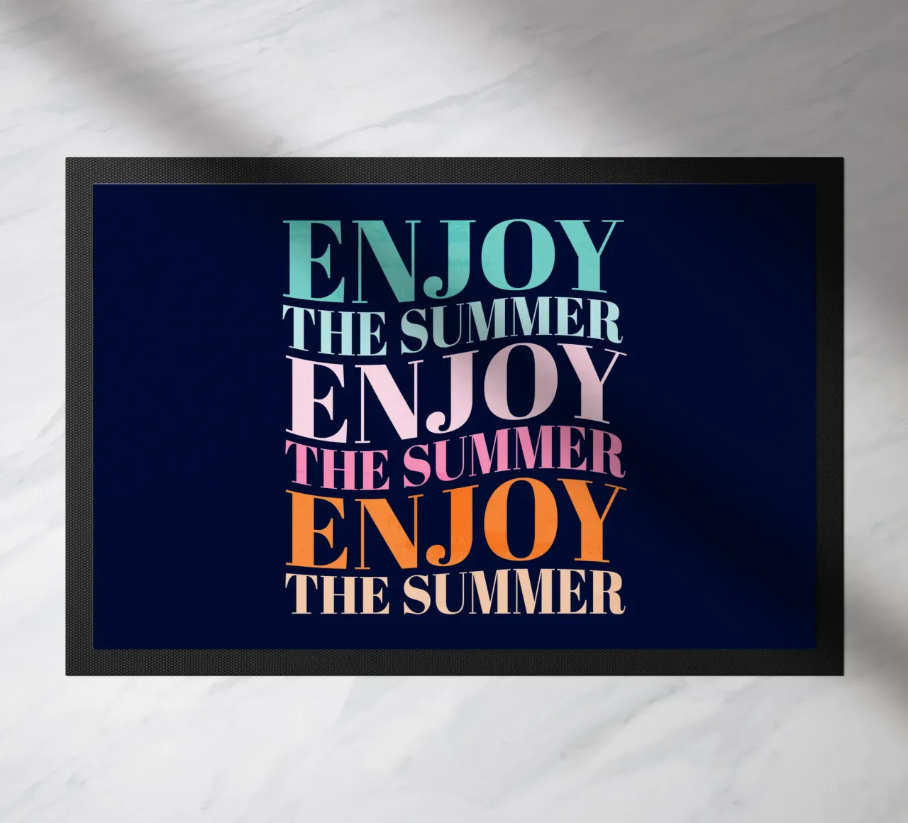 Enjoy the Summer. Beautiful Type Design to Relax zerbino da CalliLetters
