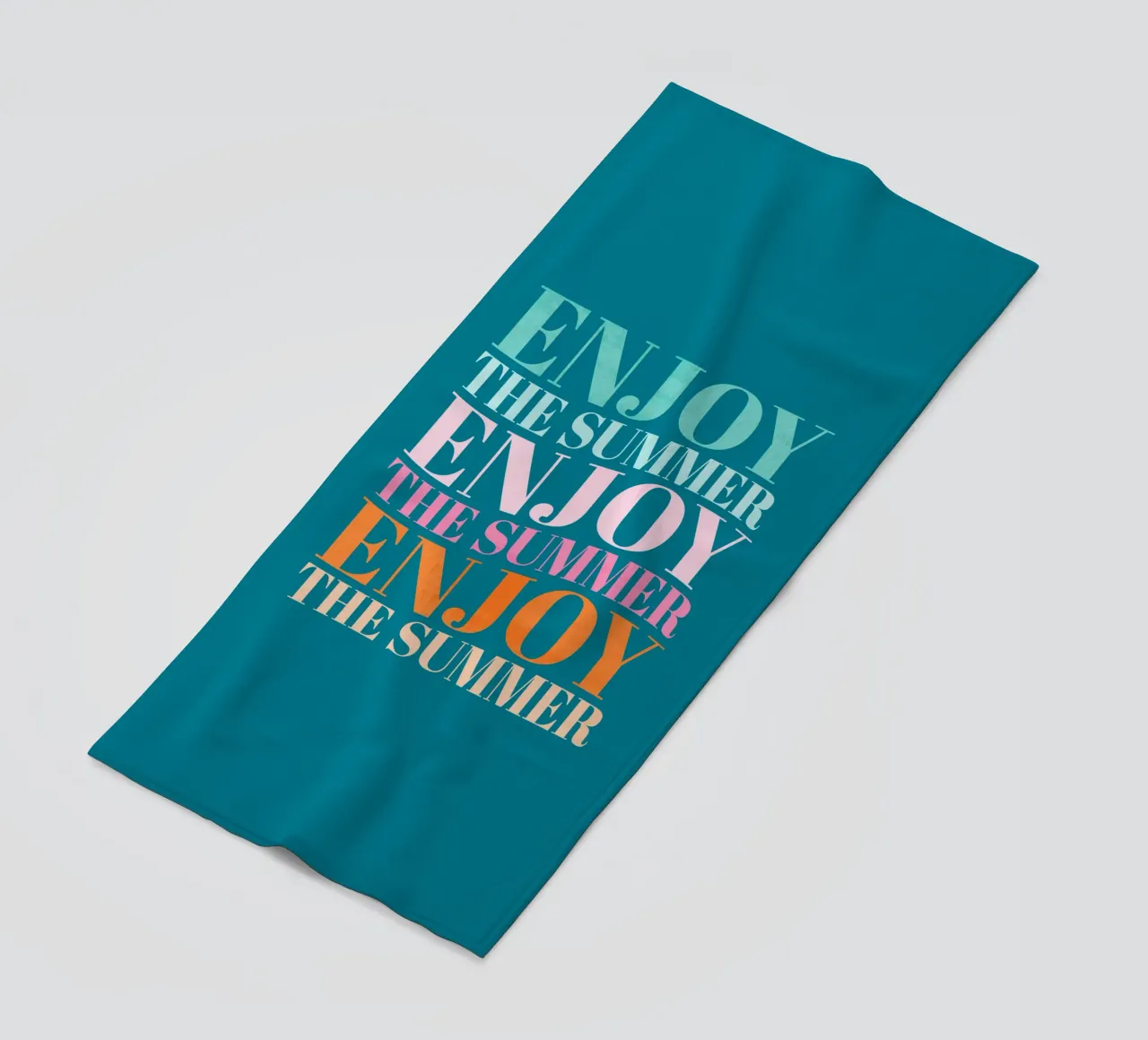 Enjoy the Summer.  Beautiful Type Design to Relax telo mare da CalliLetters