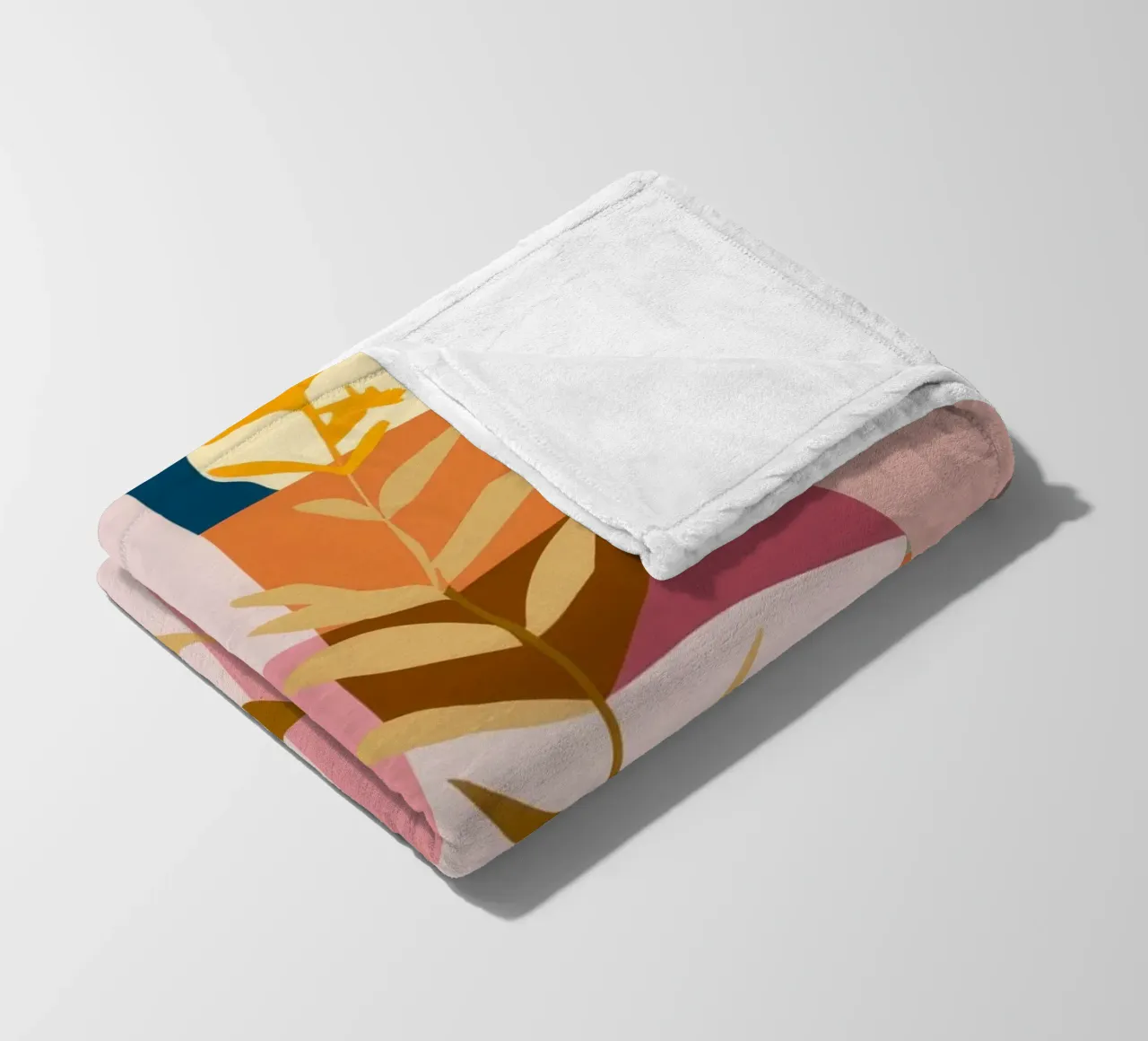 Mano geometrica floreale coperta in pile da Lumie Layers