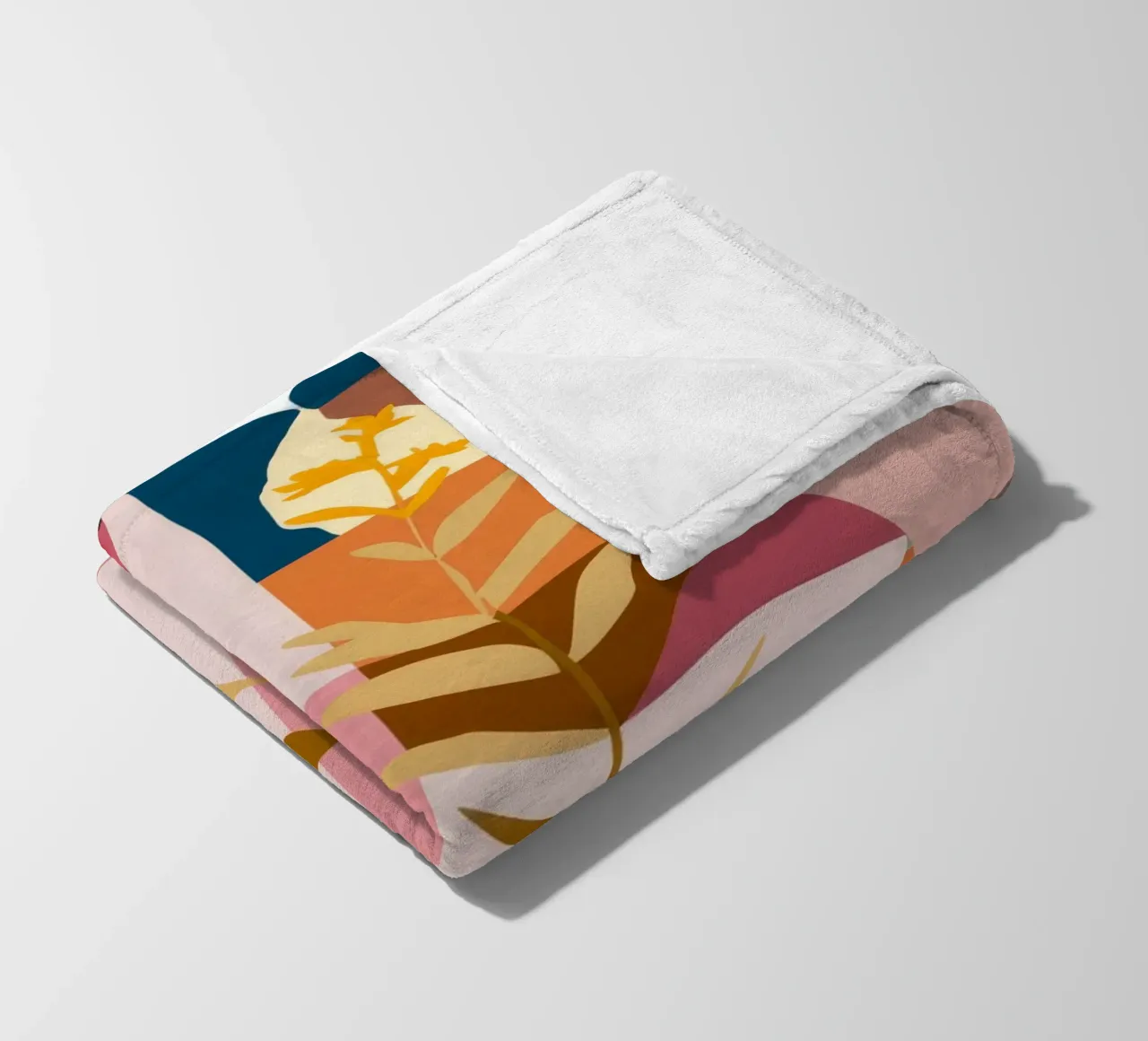 Mano geometrica floreale coperta in pile da Lumie Layers