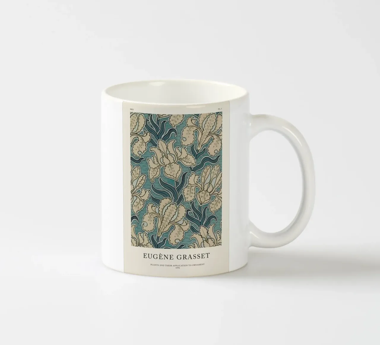 Grasset - Iris 3 tazza in ceramica da Vintage by JUNIQE