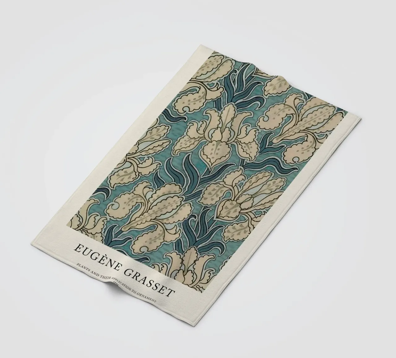 Grasset - Iris 3 coperta in pile da Vintage by JUNIQE