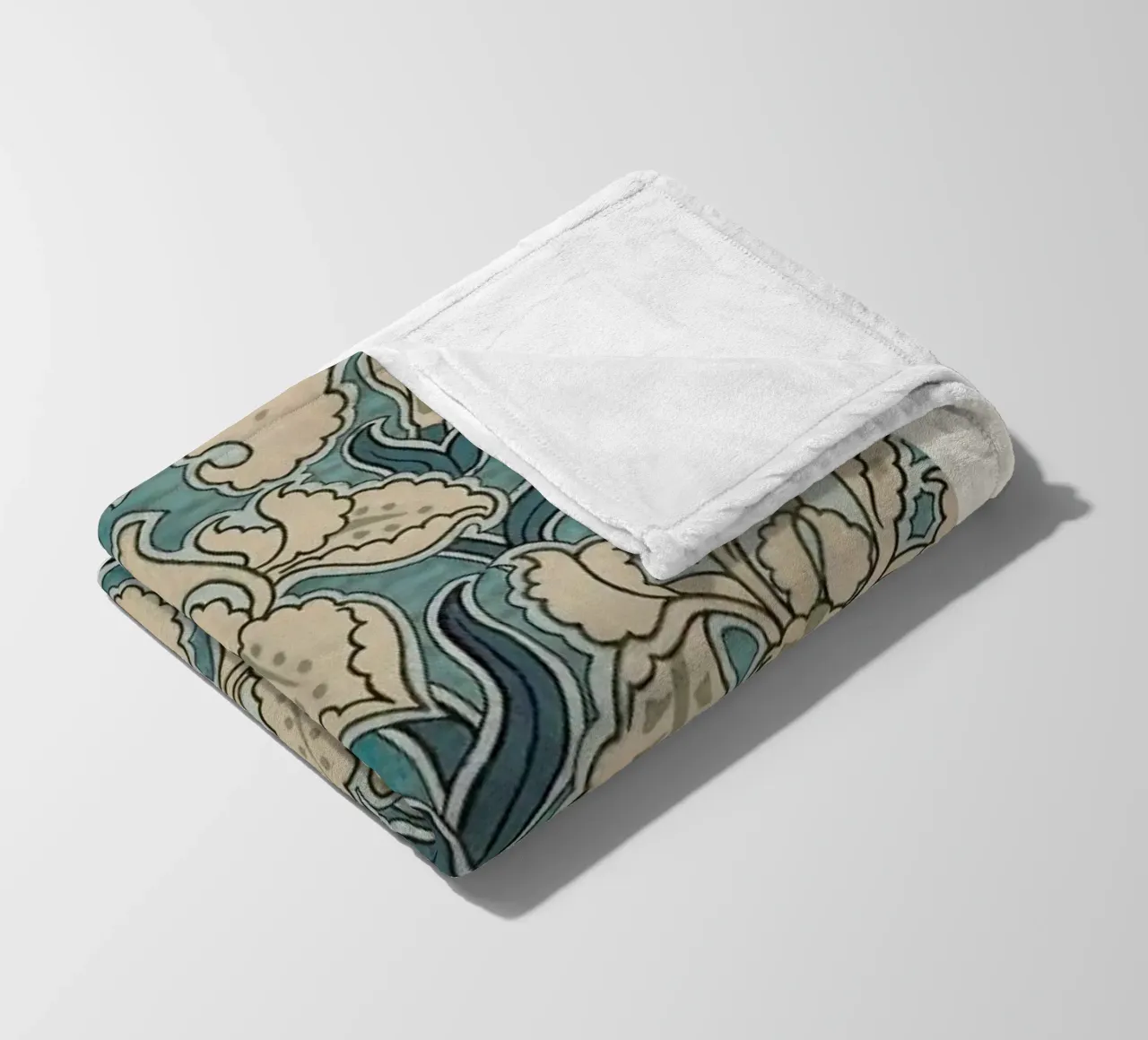 Grasset - Iris 3 coperta in pile da Vintage by JUNIQE