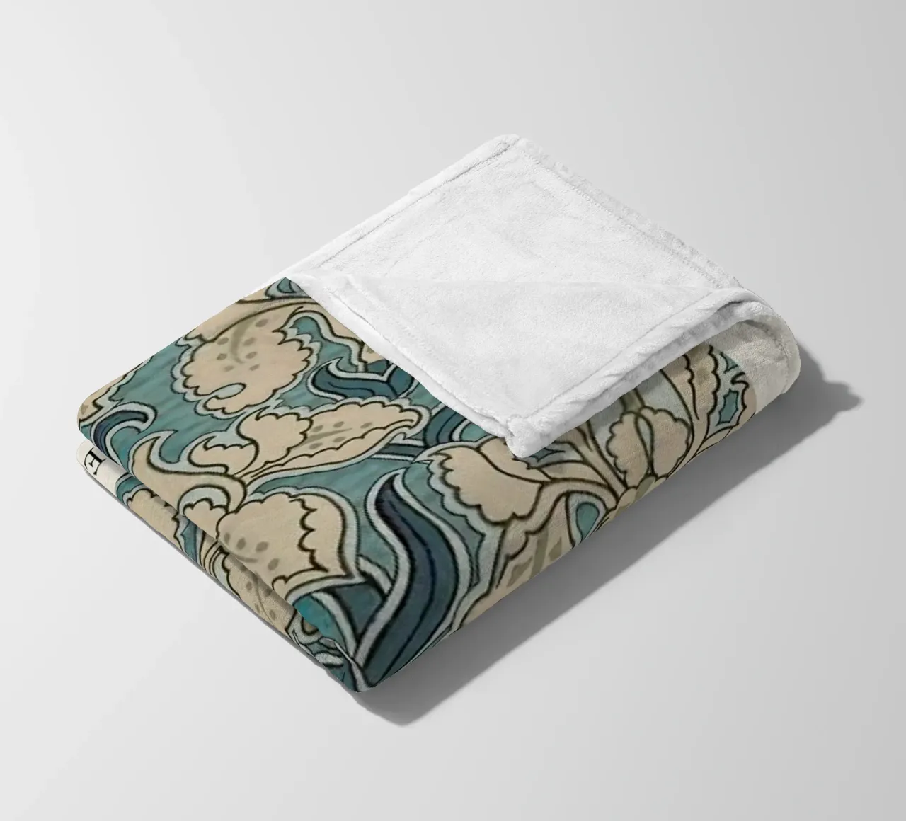 Grasset - Iris 3 coperta in pile da Vintage by JUNIQE