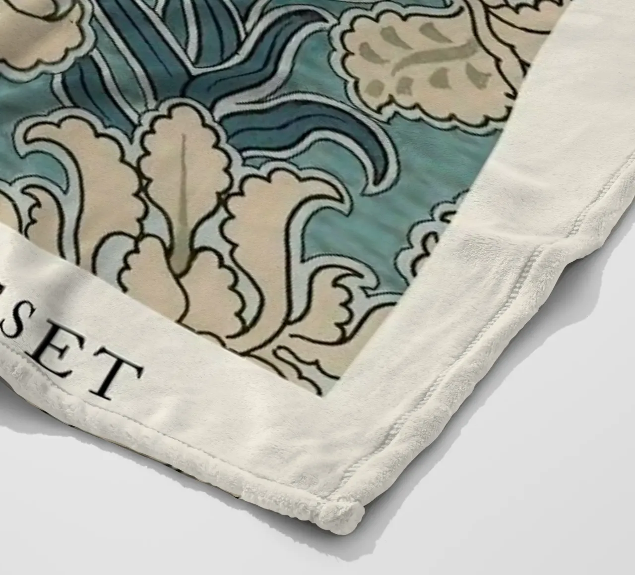 Grasset - Iris 3 coperta in pile da Vintage by JUNIQE