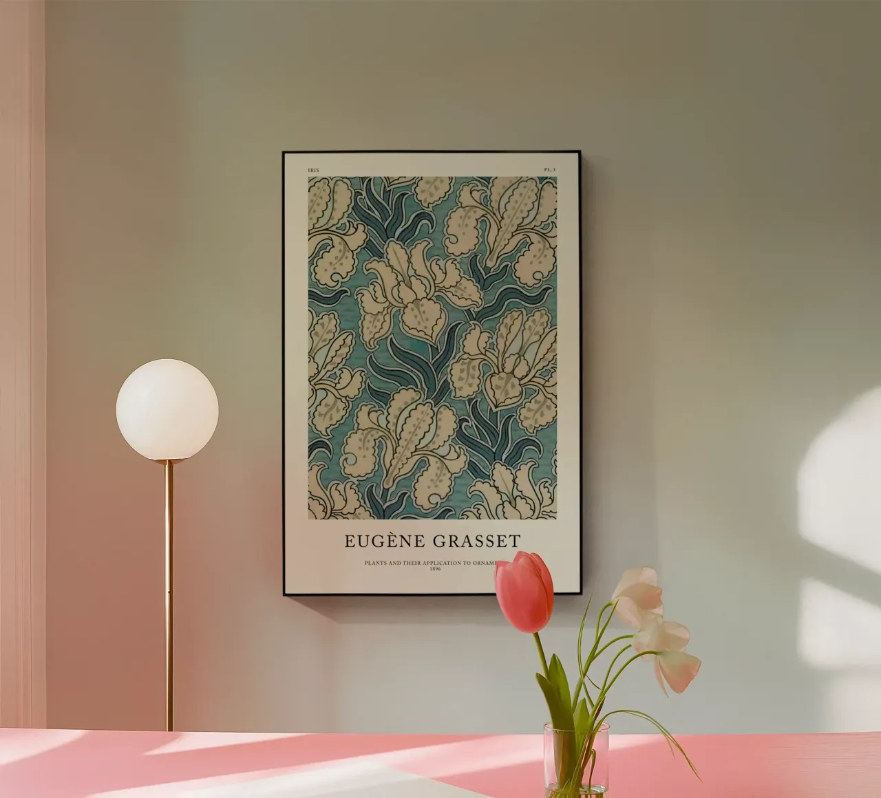 Grasset - Iris 3 plexiglass da Vintage by JUNIQE