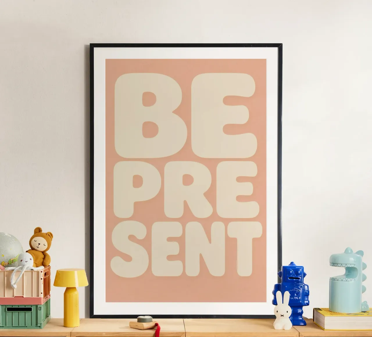 Be Present (Apricot) poster da treechild