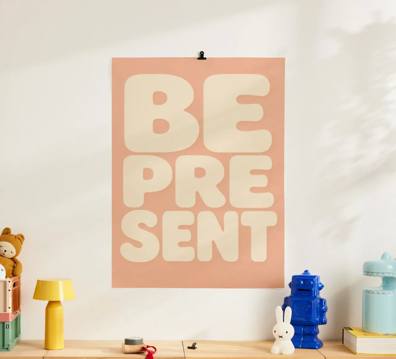Be Present (Apricot) poster da treechild
