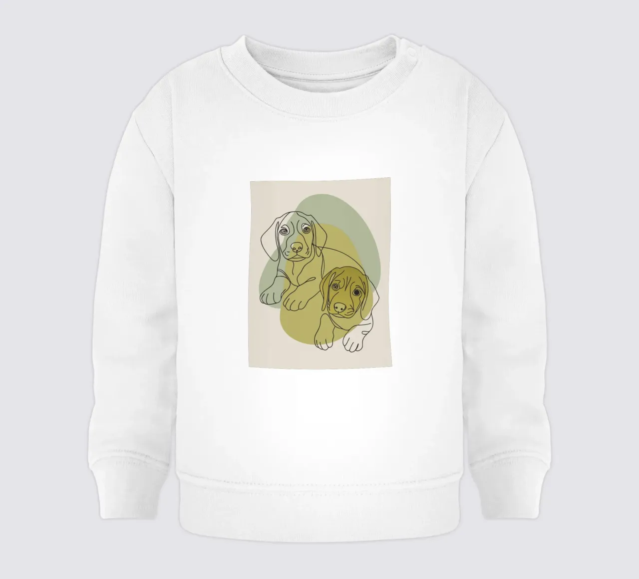 Due cuccioli felpa neonato da RELAXING TOUCH