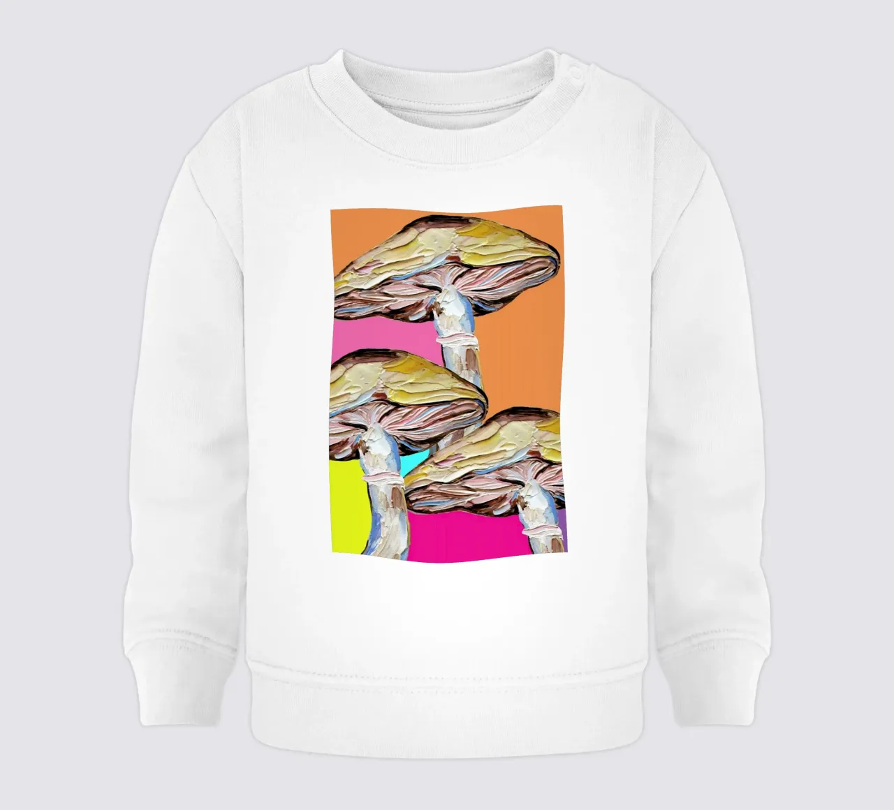 Psychedelic Mushrooms felpa neonato da Alice Straker