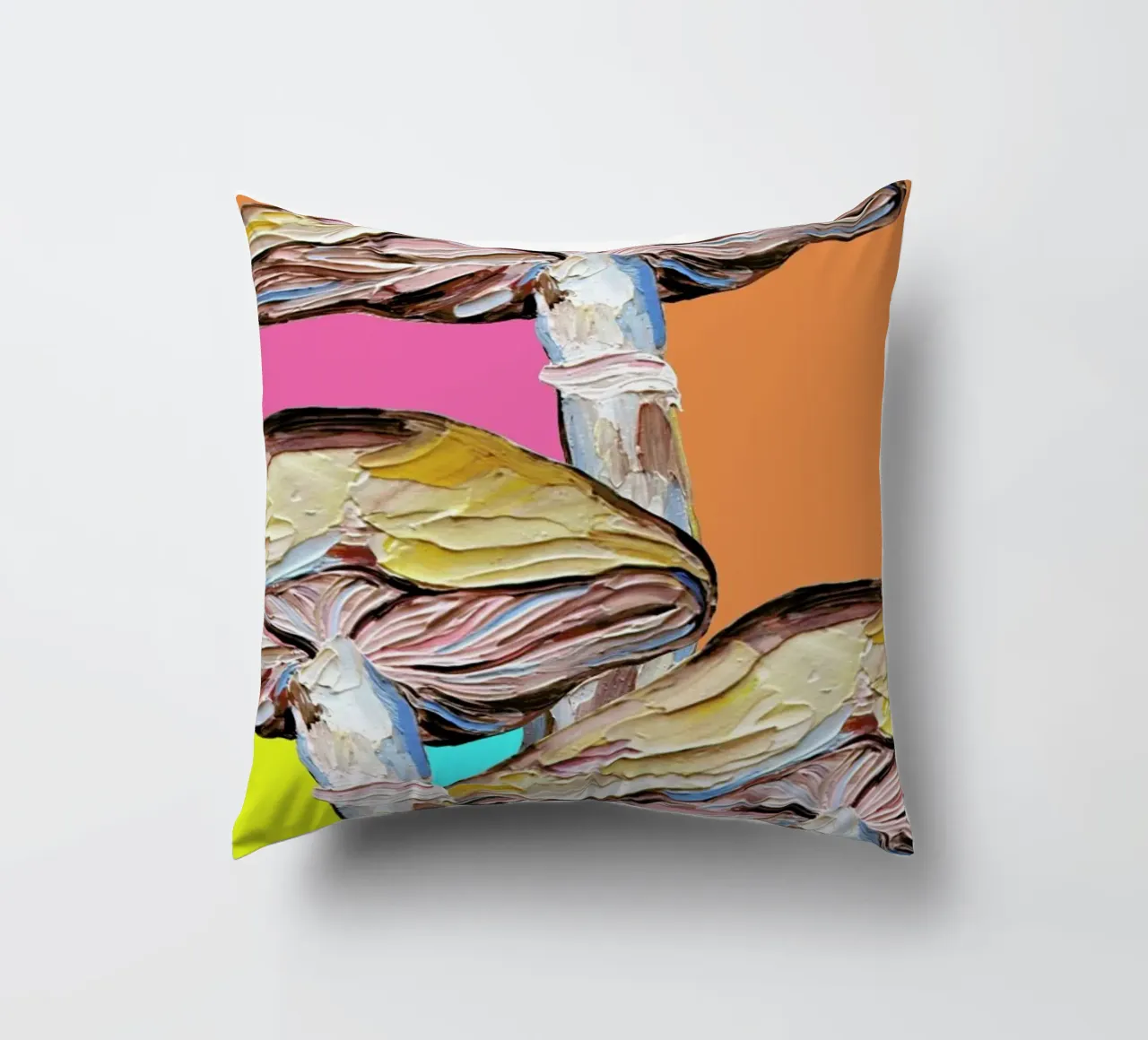 Psychedelic Mushrooms cuscino da Alice Straker