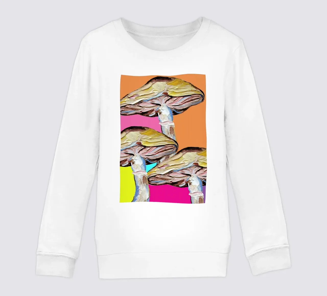 Psychedelic Mushrooms felpa bambino da Alice Straker