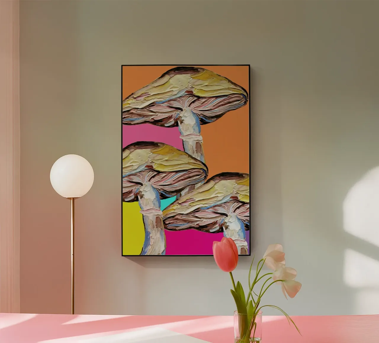 Psychedelic Mushrooms plexiglass da Alice Straker