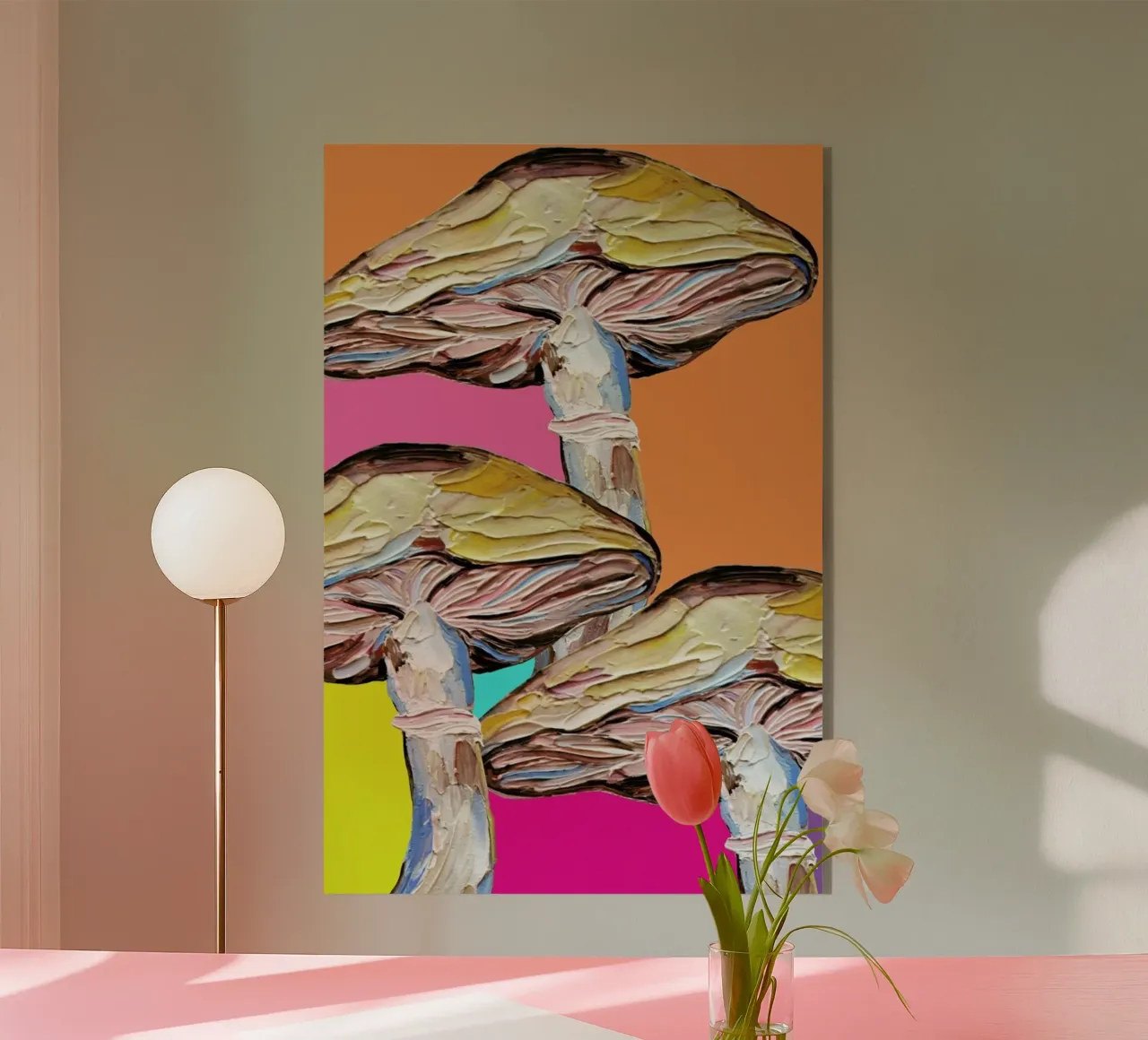 Psychedelic Mushrooms plexiglass da Alice Straker