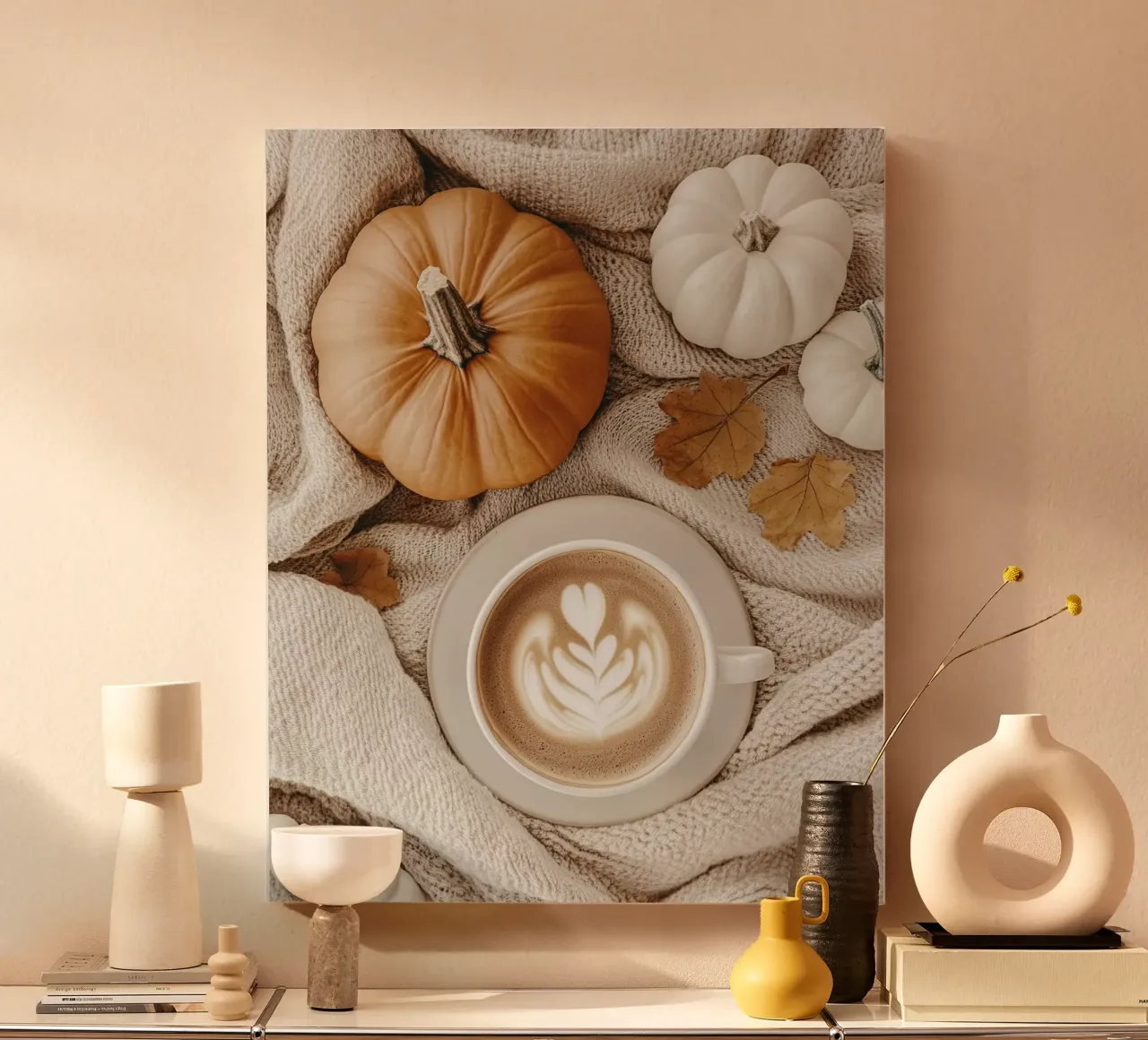 Autumn Vibes canvas by PhotoVibe Decor
