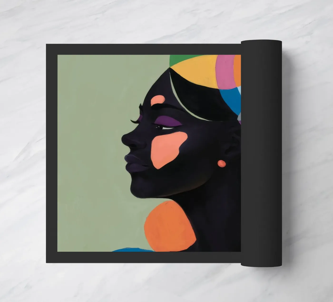 Geprofileerde Muse Spectrum deurmat van Lumie Layers