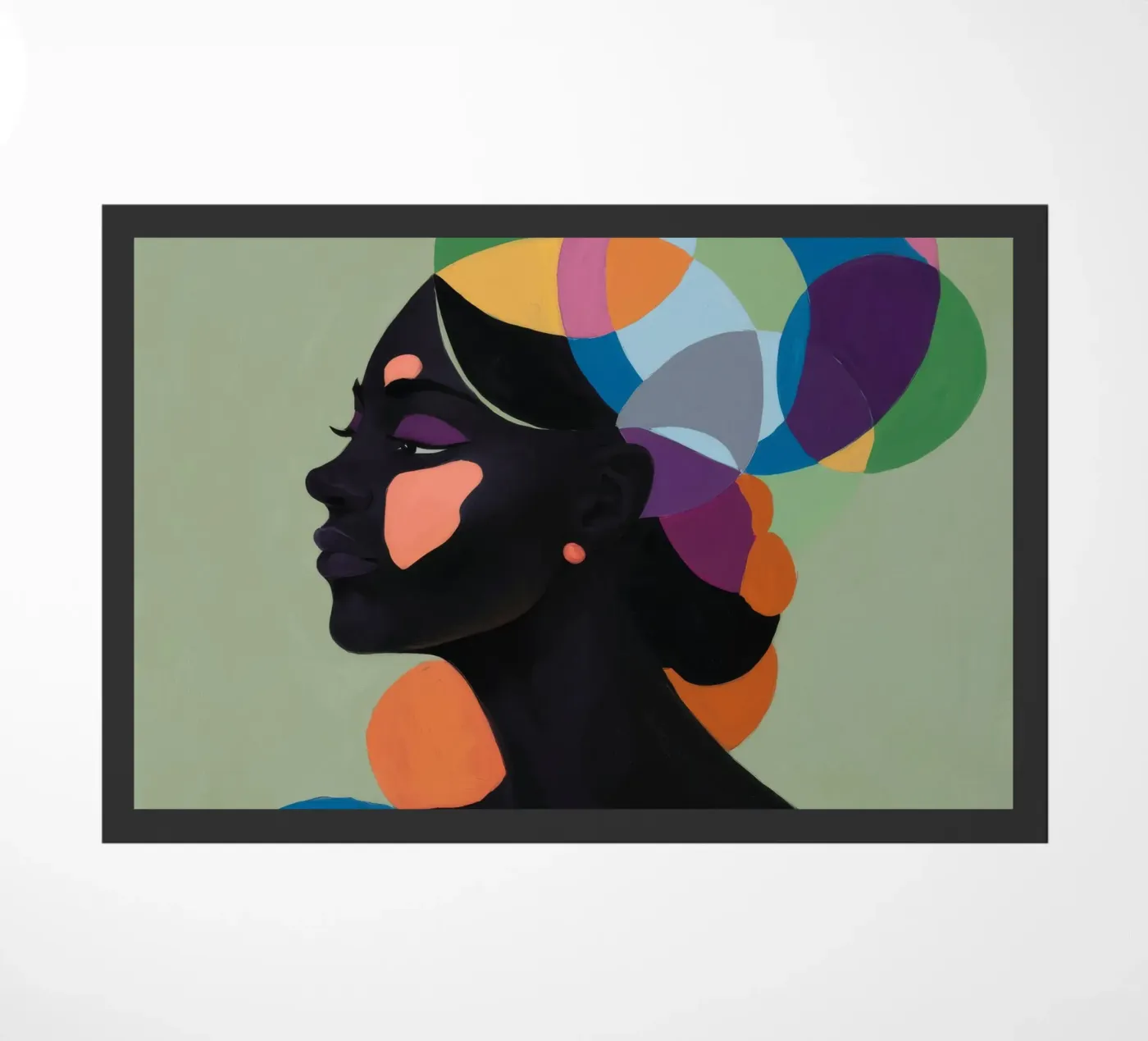 Geprofileerde Muse Spectrum deurmat van Lumie Layers