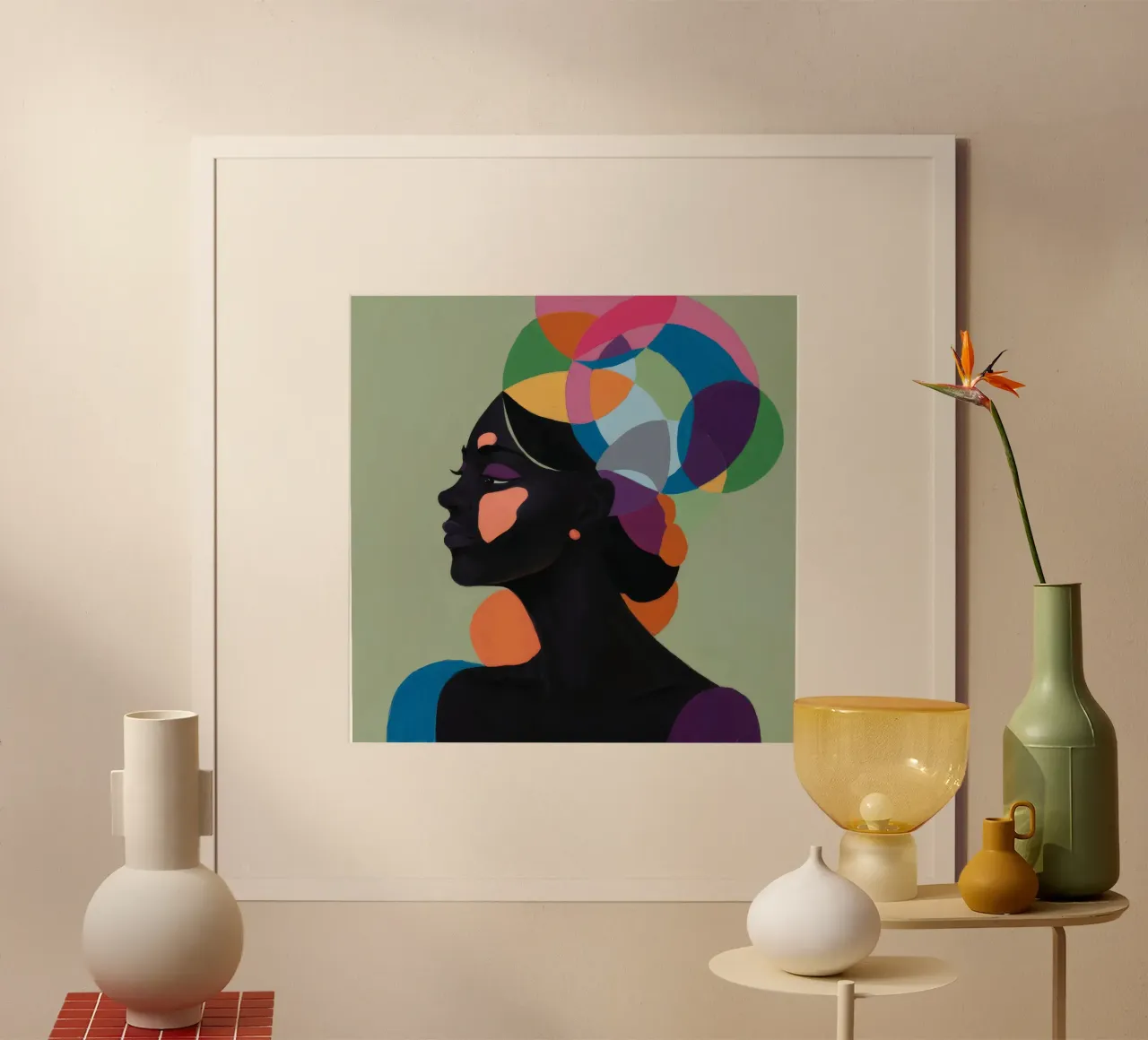 Profiled Muse Spectrum poster by Lumie Layers