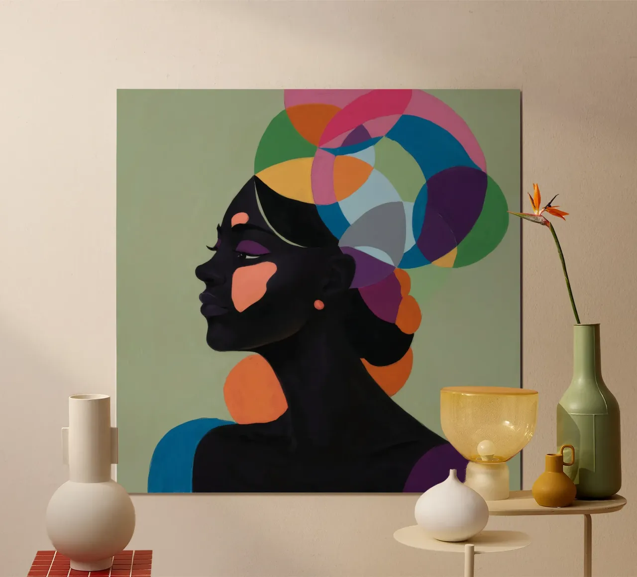 Profiled Muse Spectrum poster by Lumie Layers