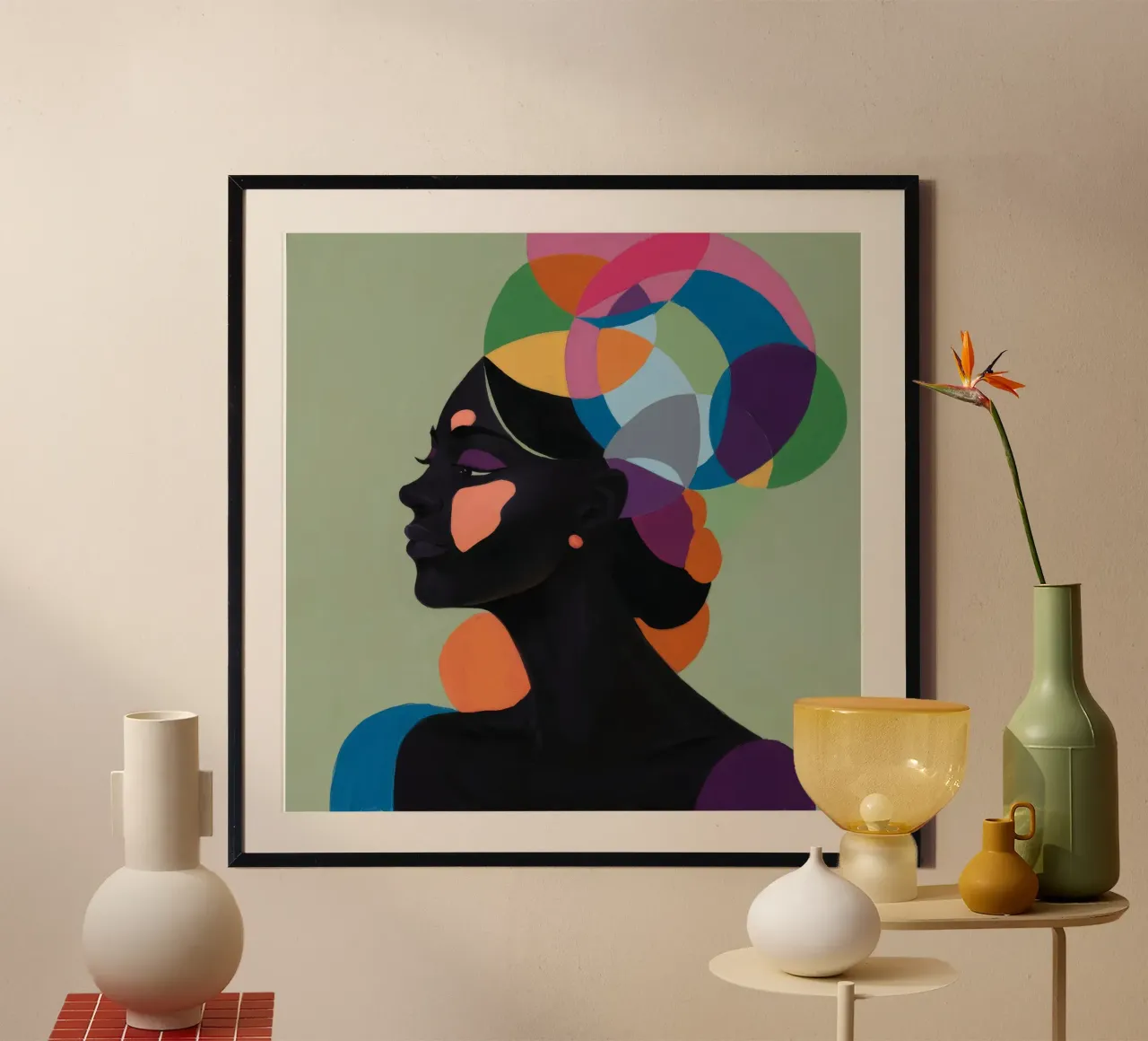 Profiled Muse Spectrum poster by Lumie Layers