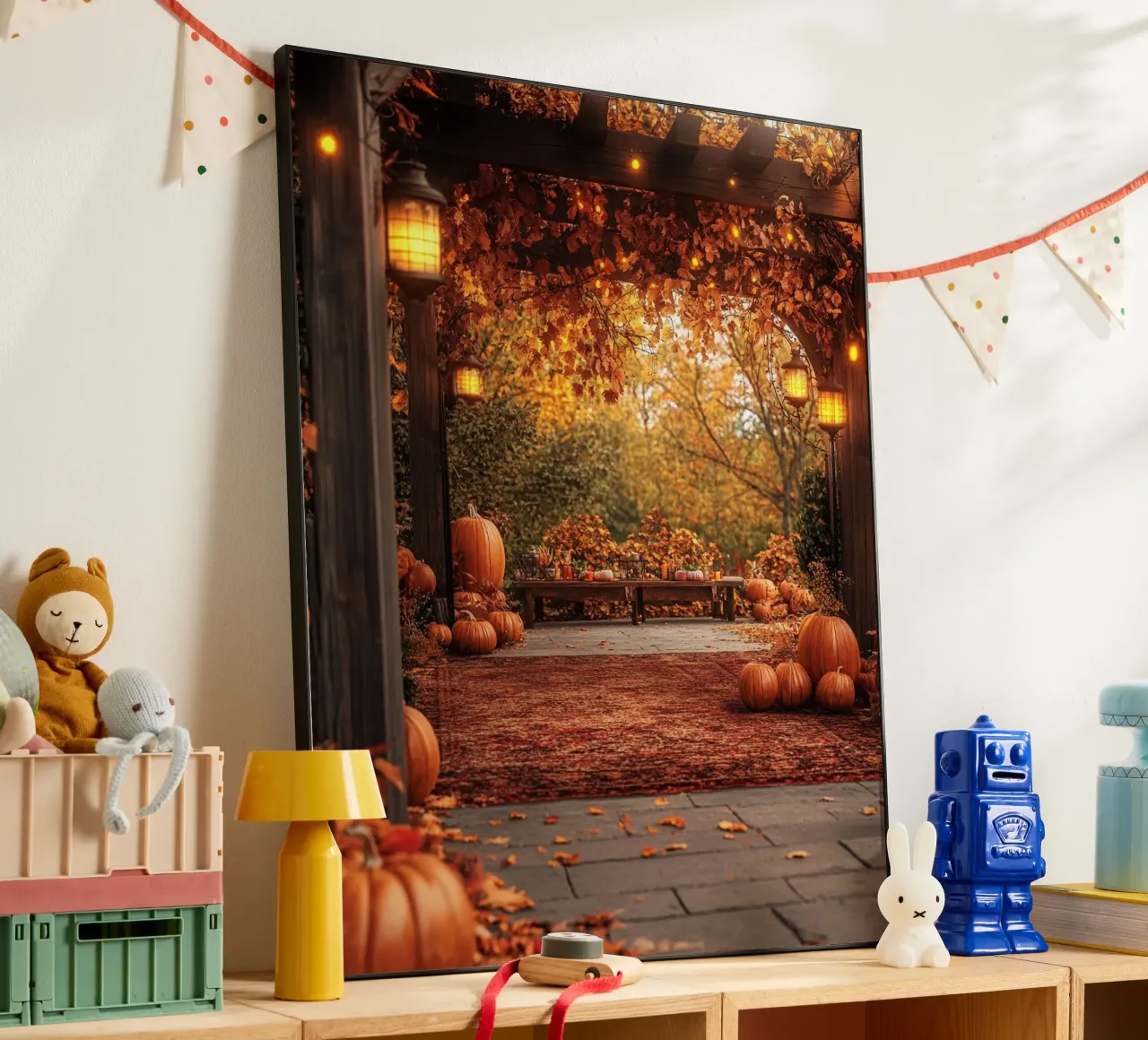 Vibrazioni d'autunno alluminio dibond da PhotoVibe Decor