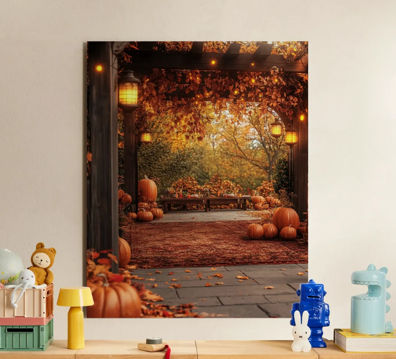 Vibrazioni d'autunno alluminio dibond da PhotoVibe Decor