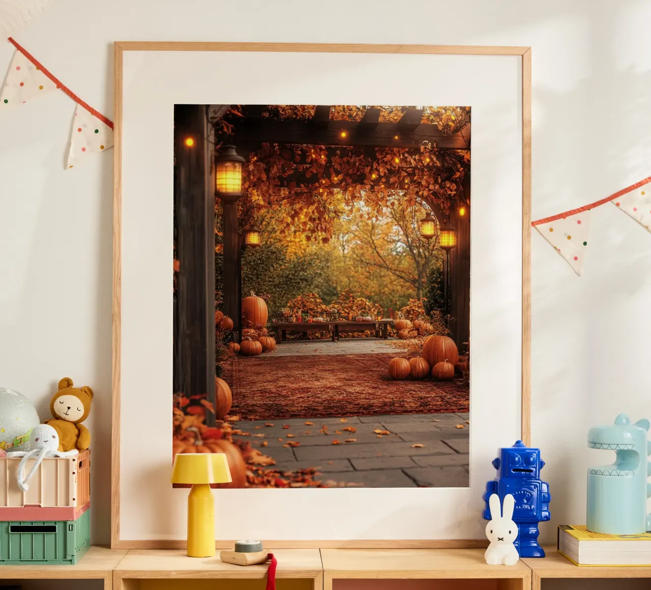 Herbst-Vibes Hahnemühle von PhotoVibe Decor