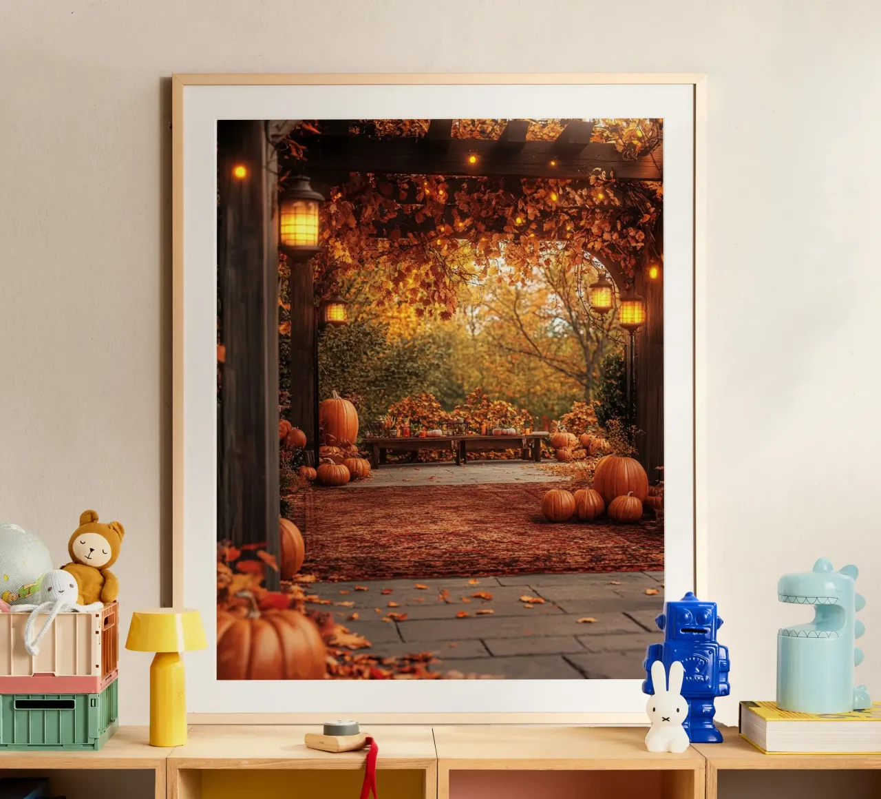 Herbst-Vibes Hahnemühle von PhotoVibe Decor