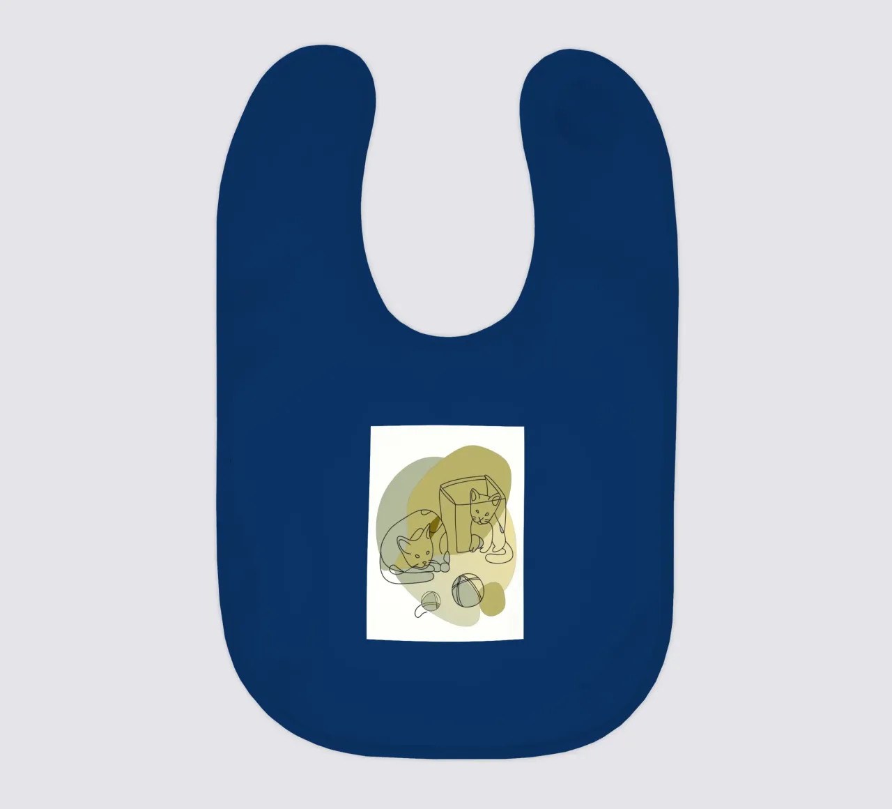 Due gattini bavaglino da RELAXING TOUCH